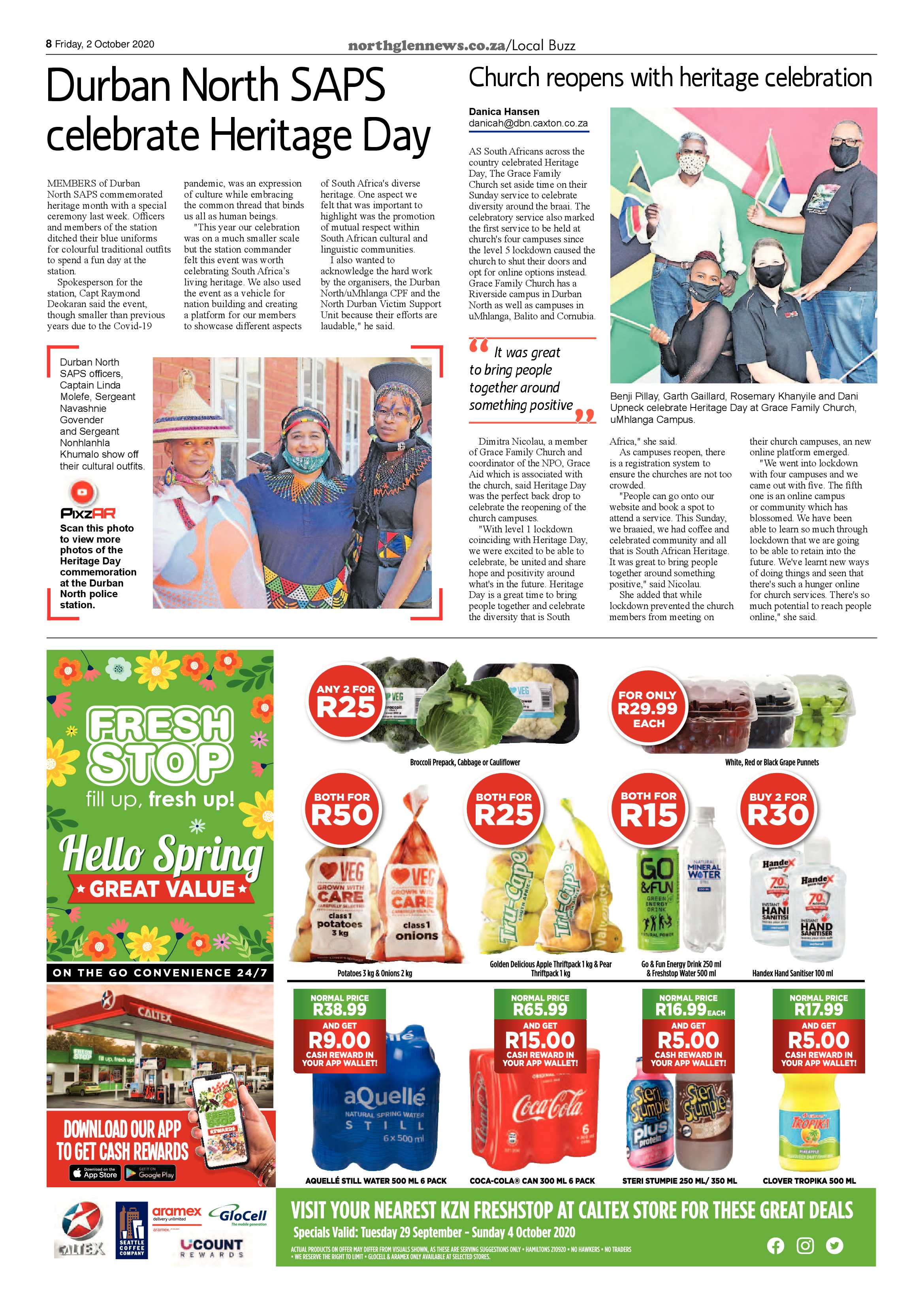 Northglen News 2 October 2020 page 8