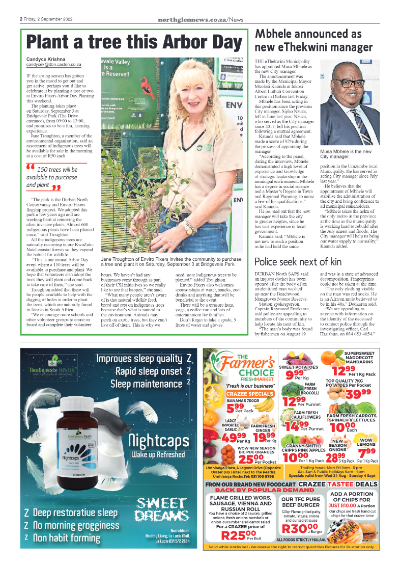 Northglen News 2 September 2022 page 2