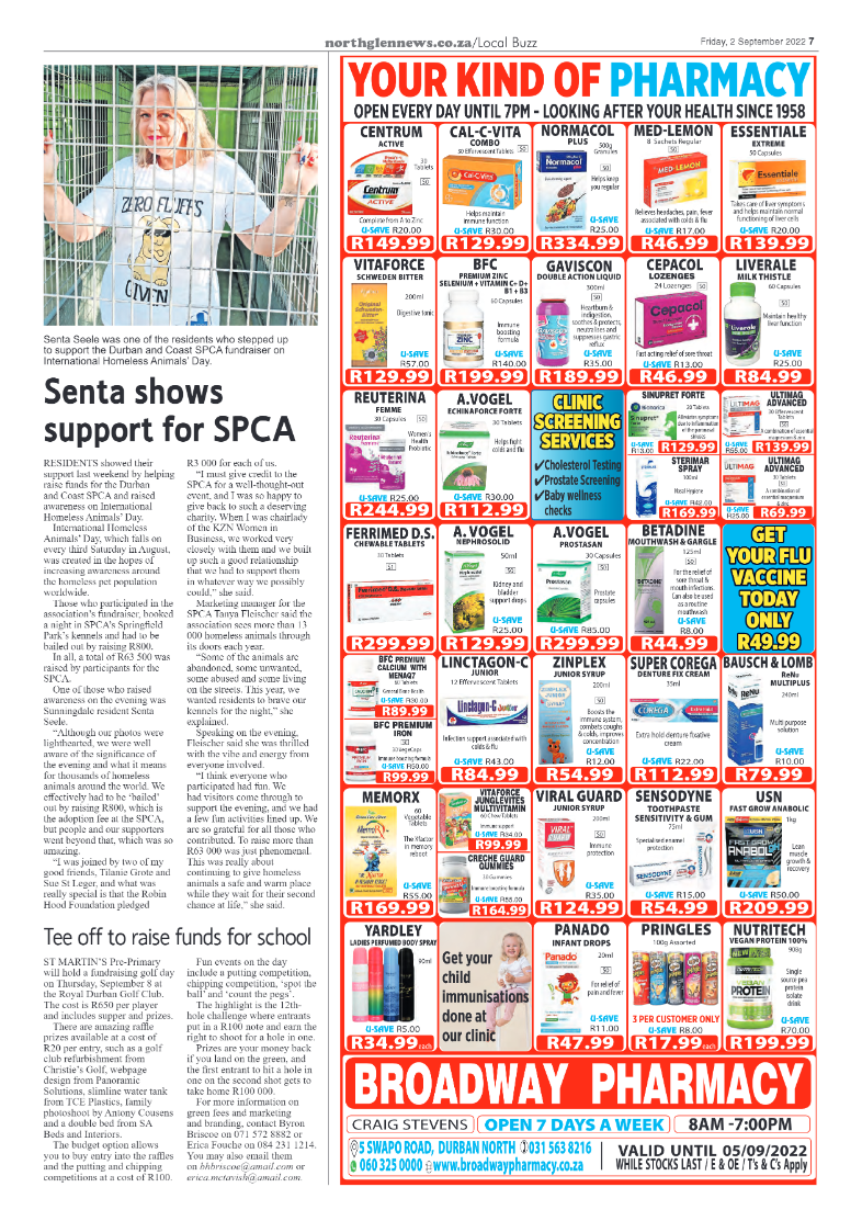 Northglen News 2 September 2022 page 7