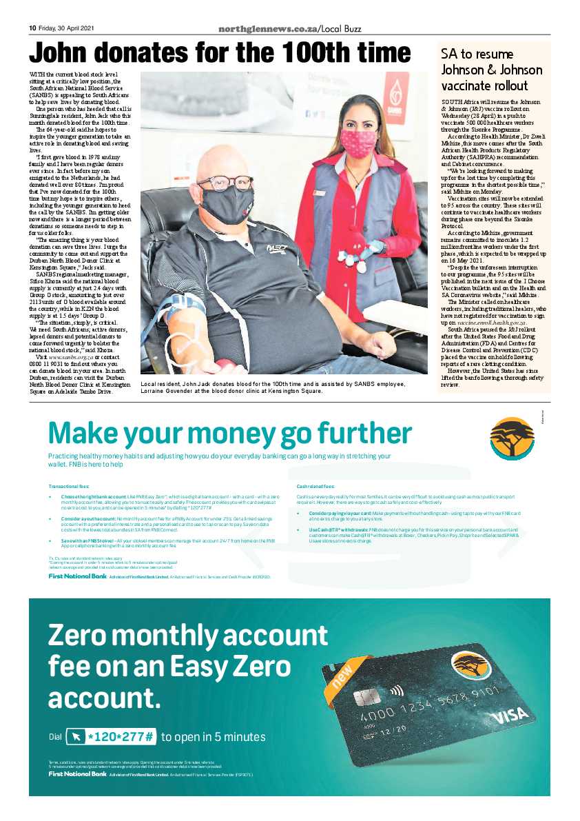 Northglen News 30 April 2021 page 10