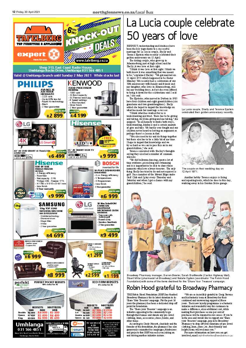 Northglen News 30 April 2021 page 12