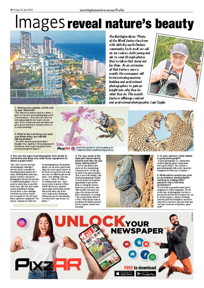 Northglen News 30 April 2021 page 16