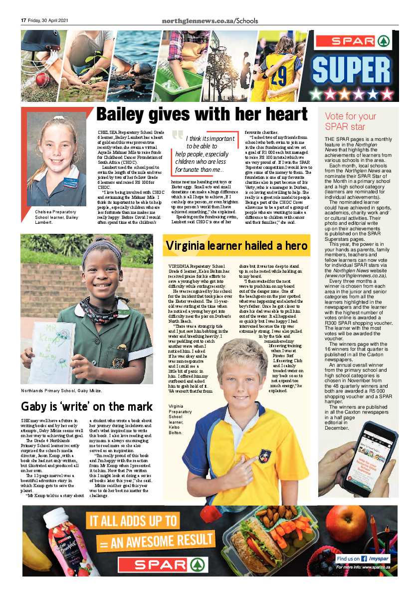 Northglen News 30 April 2021 page 17