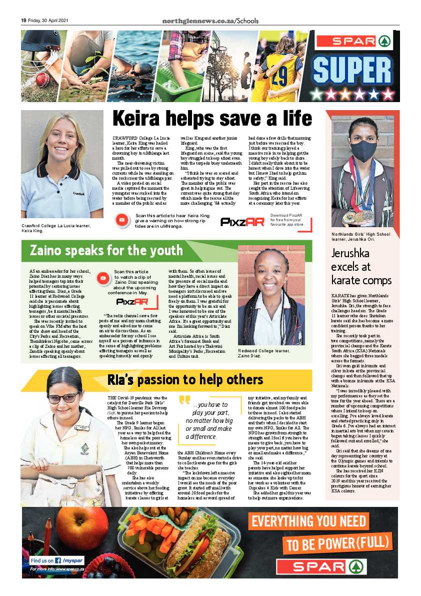 Northglen News 30 April 2021 page 19