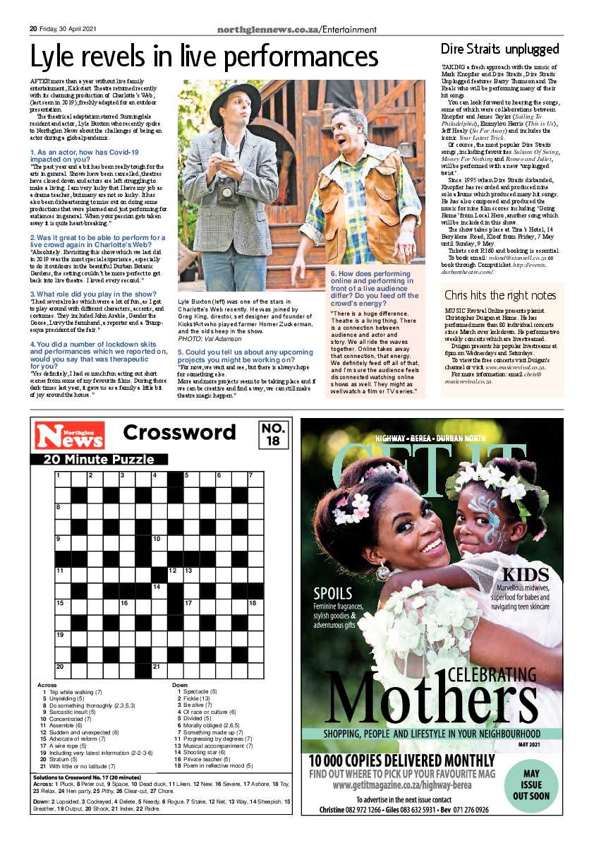 Northglen News 30 April 2021 page 20