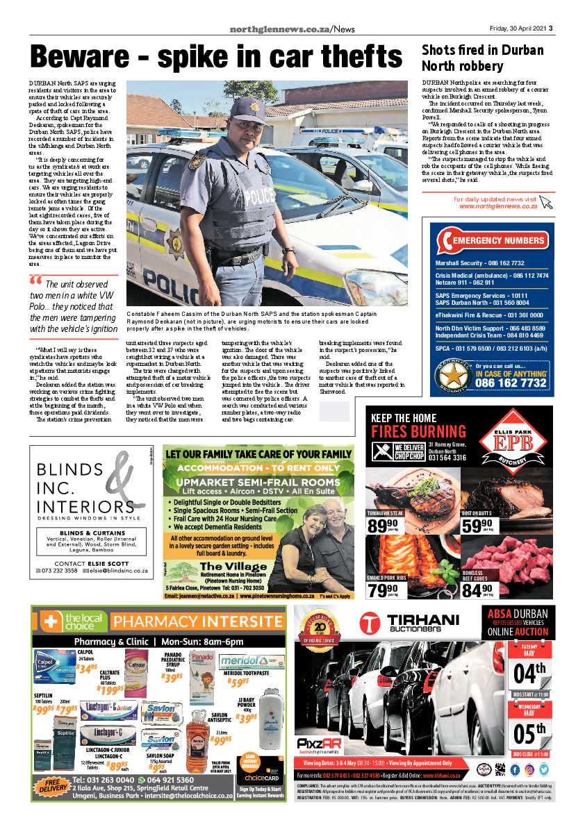 Northglen News 30 April 2021 page 3
