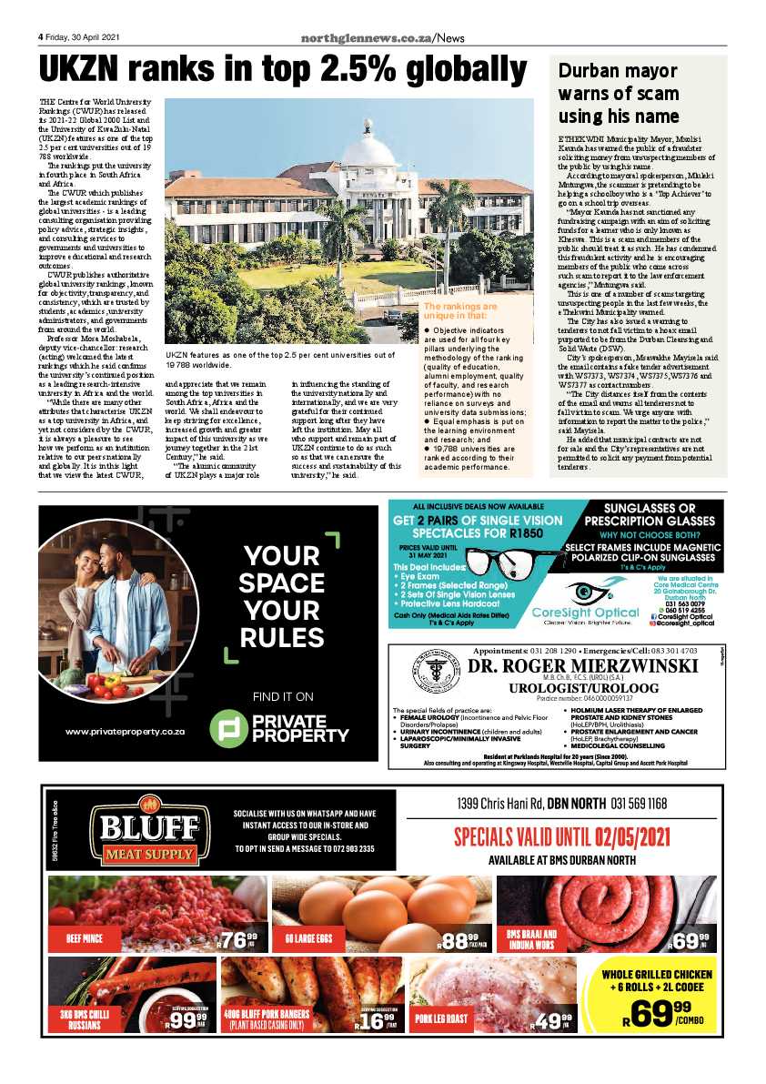 Northglen News 30 April 2021 page 4