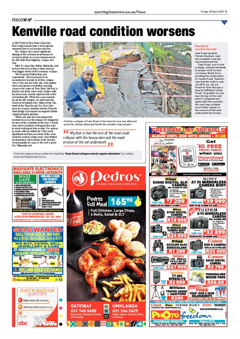 Northglen News 30 April 2021 page 5