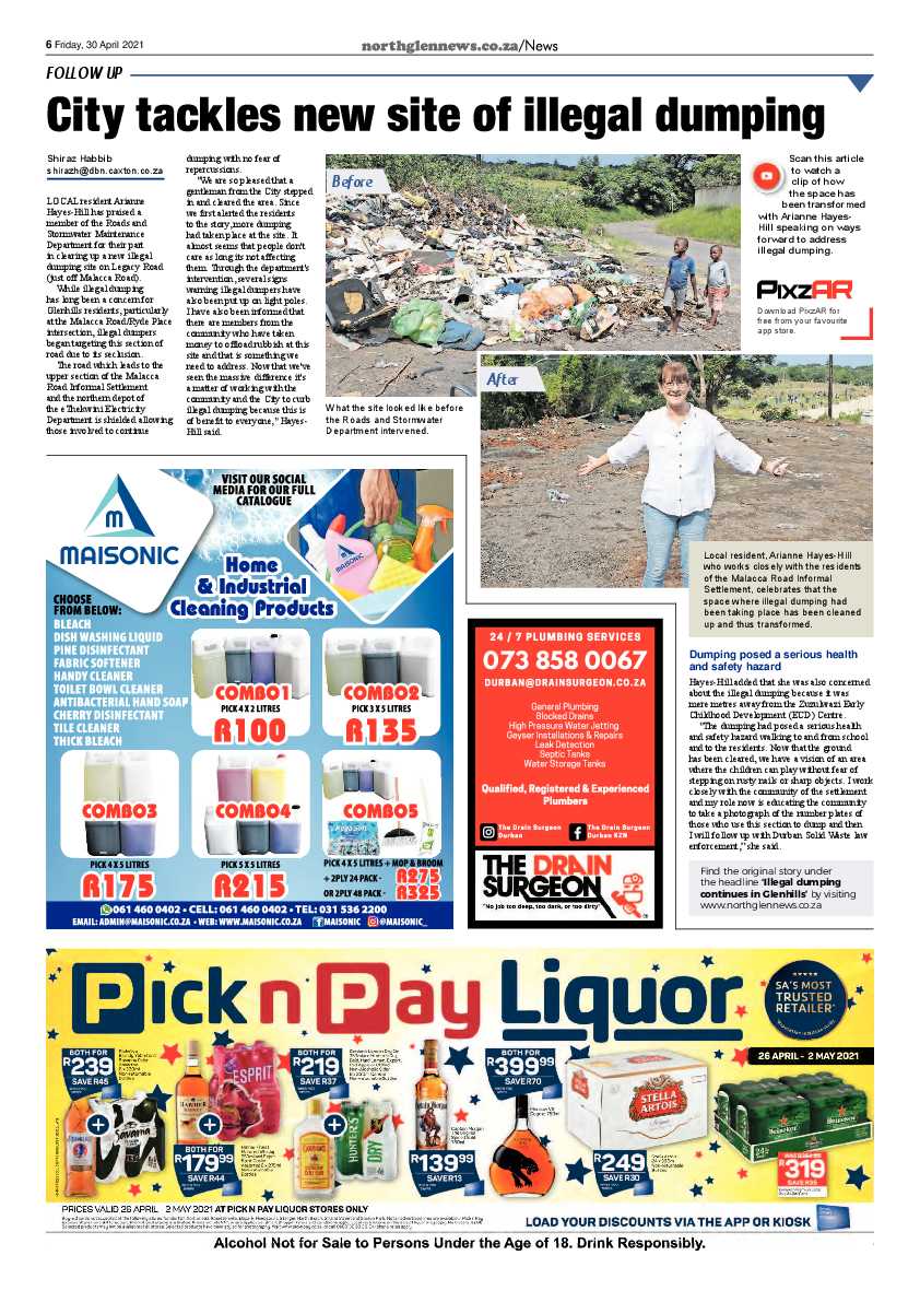 Northglen News 30 April 2021 page 6
