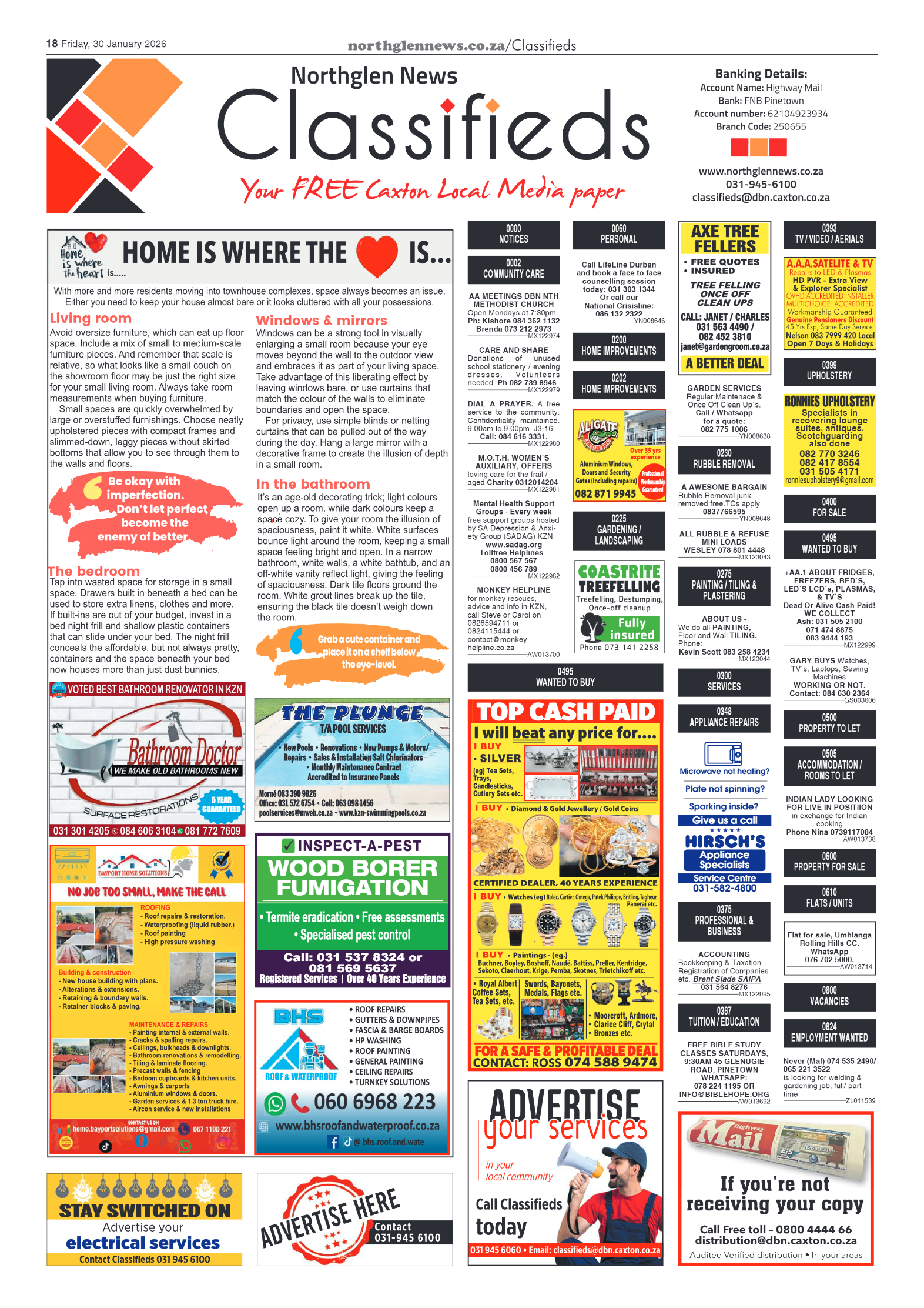 Northglen News 30 January 2026 page 18