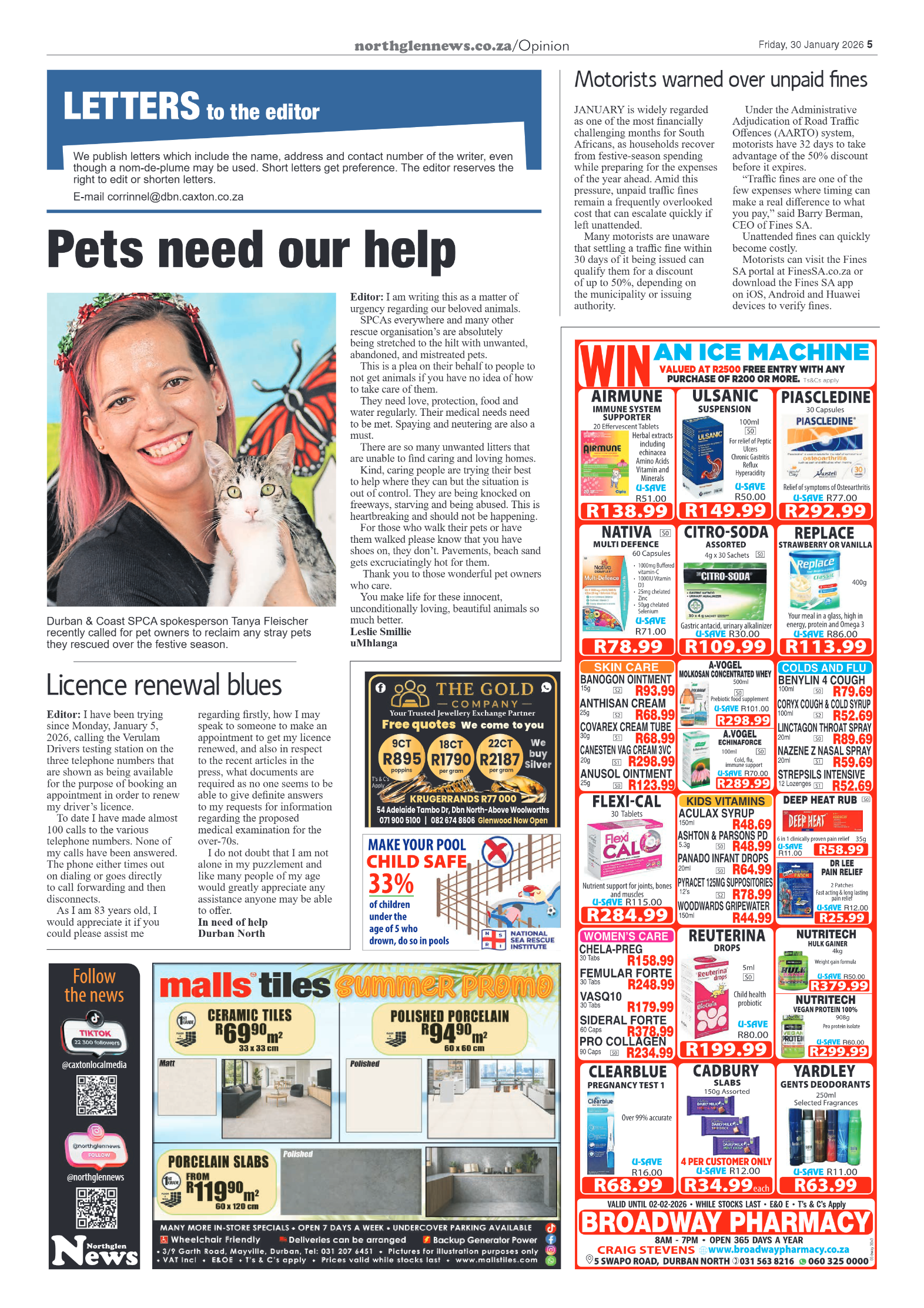 Northglen News 30 January 2026 page 5