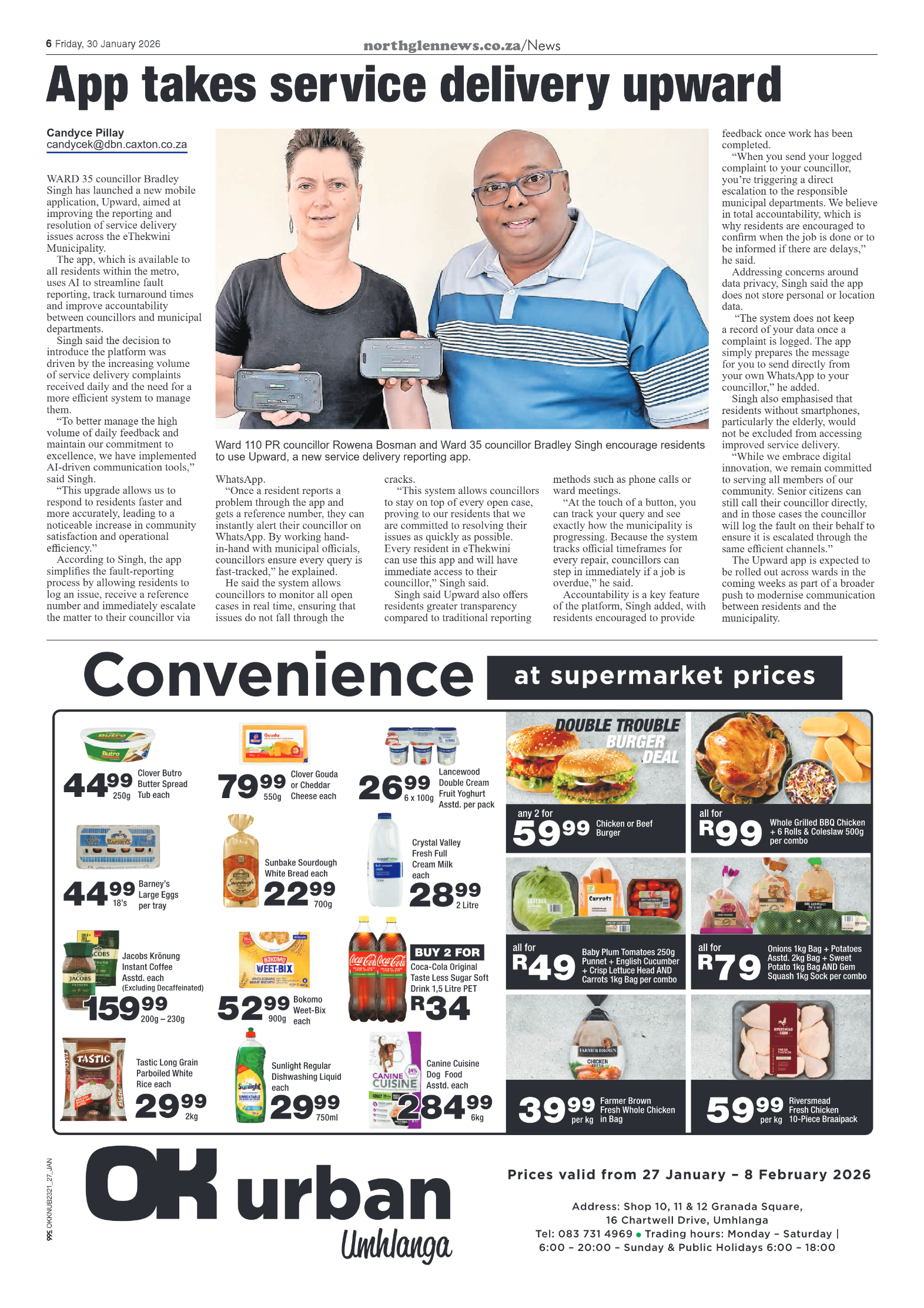 Northglen News 30 January 2026 page 6