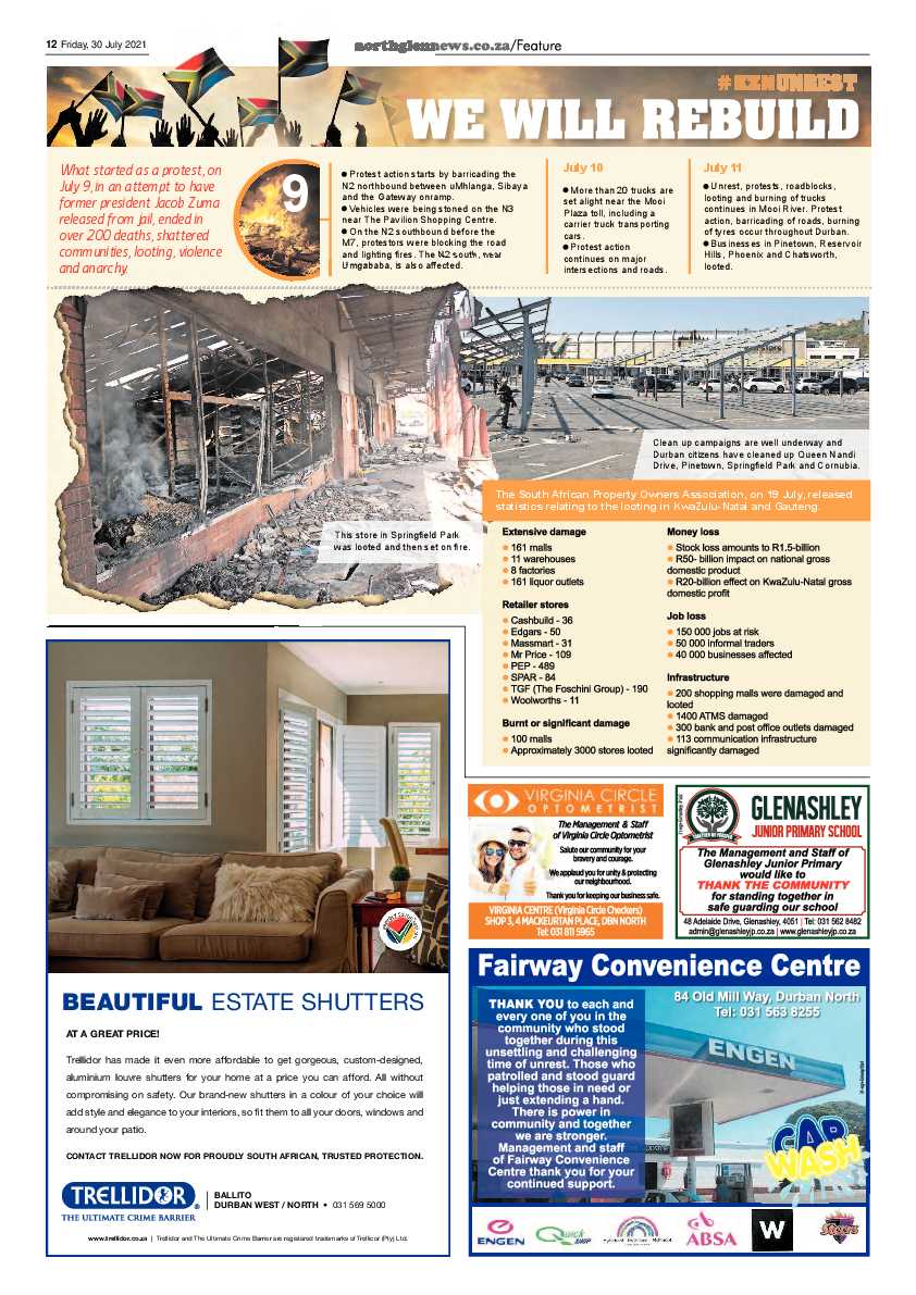 Northglen News 30 July 2021 page 12