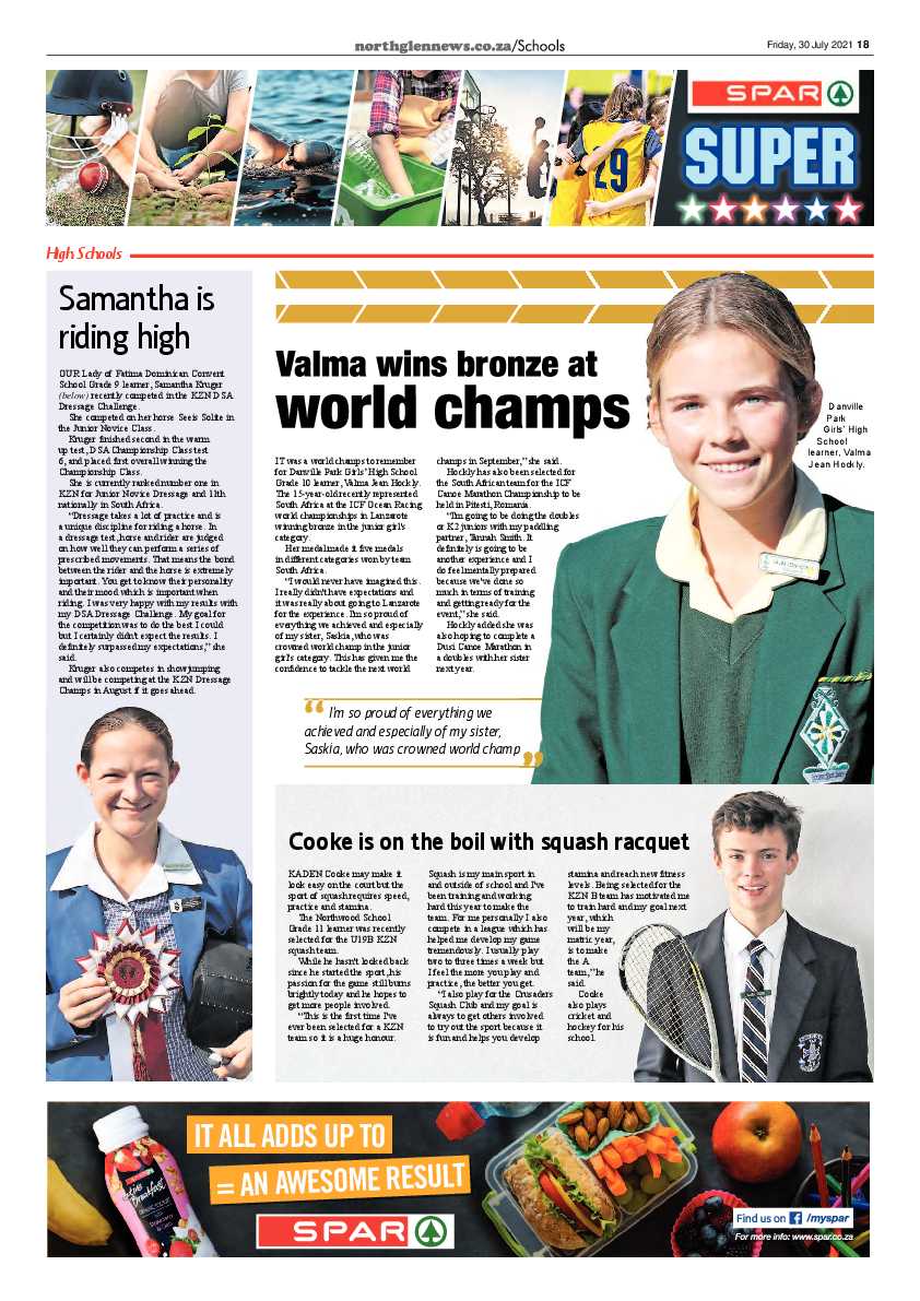 Northglen News 30 July 2021 page 18