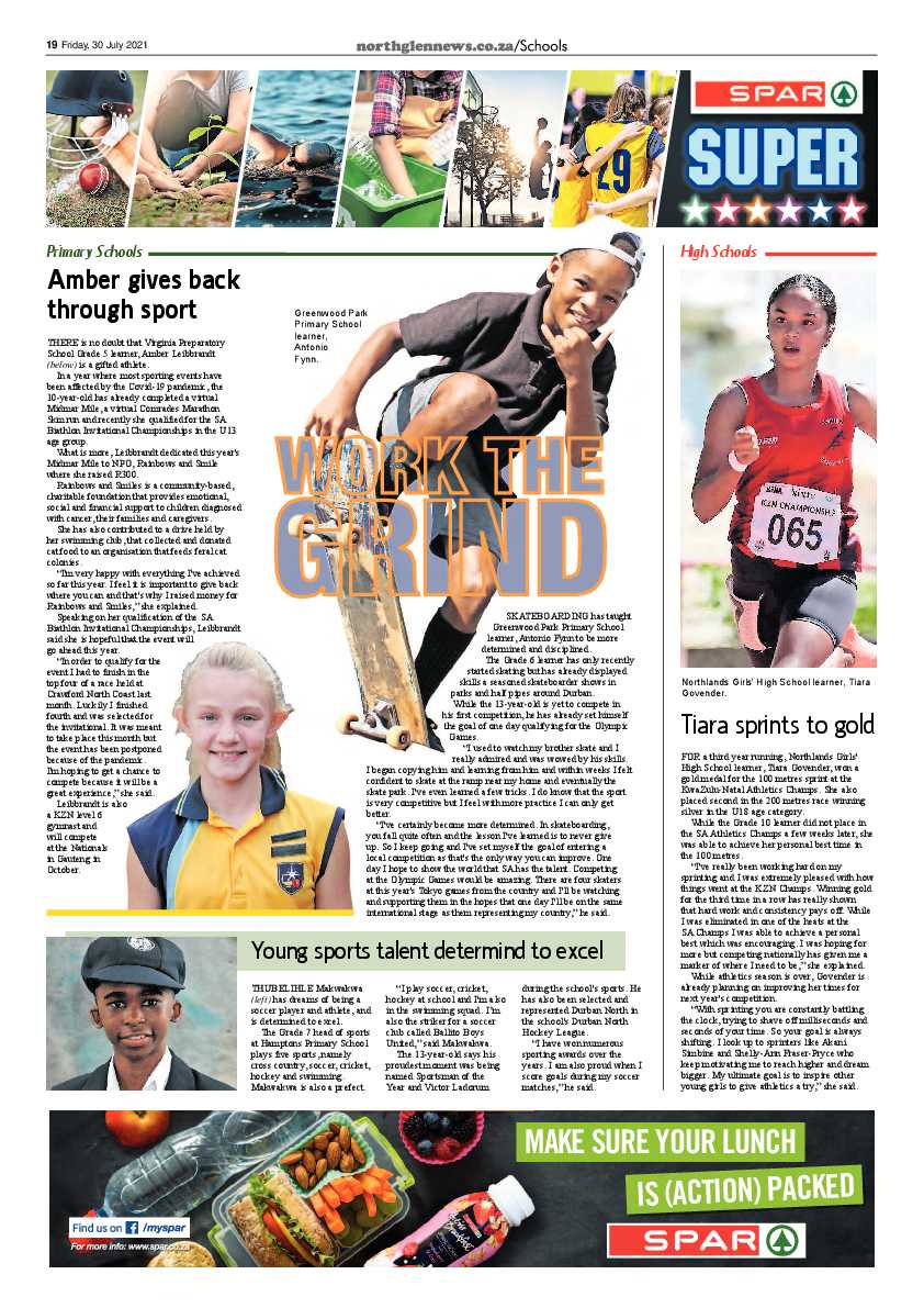 Northglen News 30 July 2021 page 19