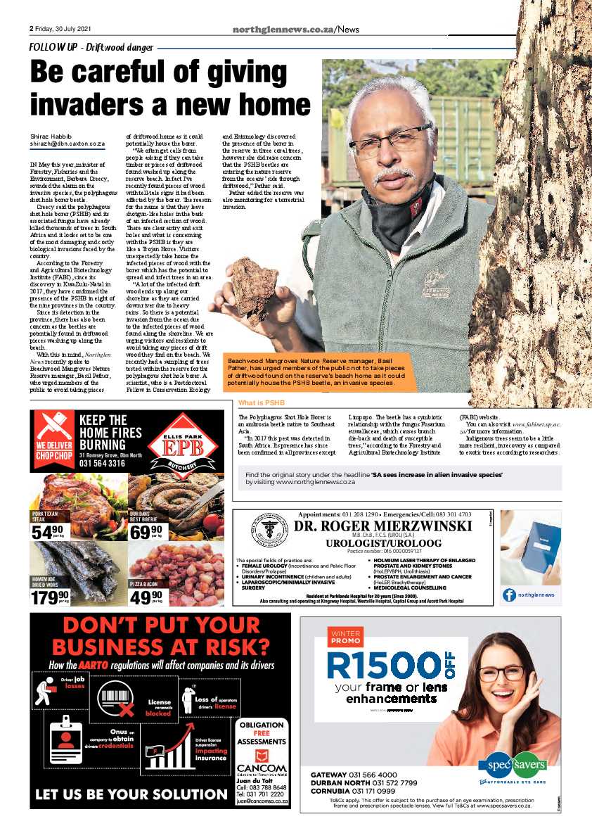 Northglen News 30 July 2021 page 2