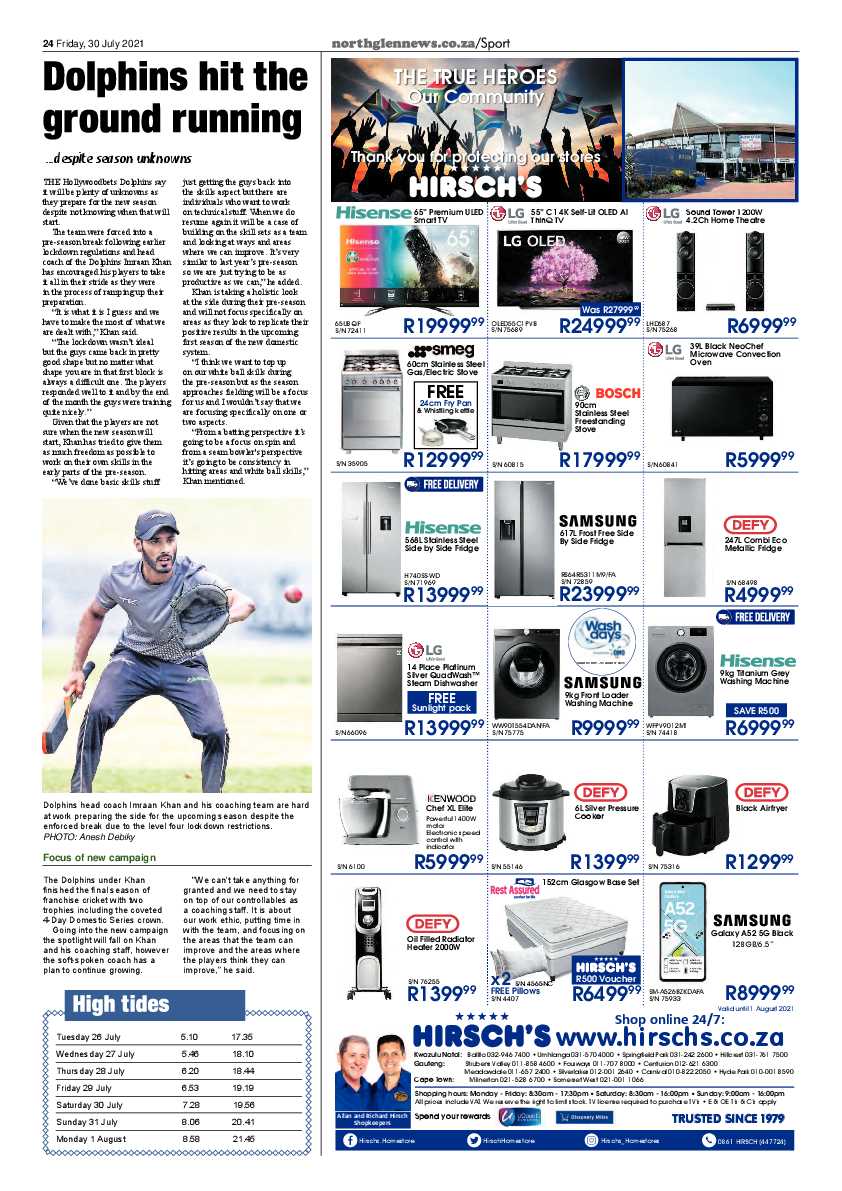Northglen News 30 July 2021 page 24