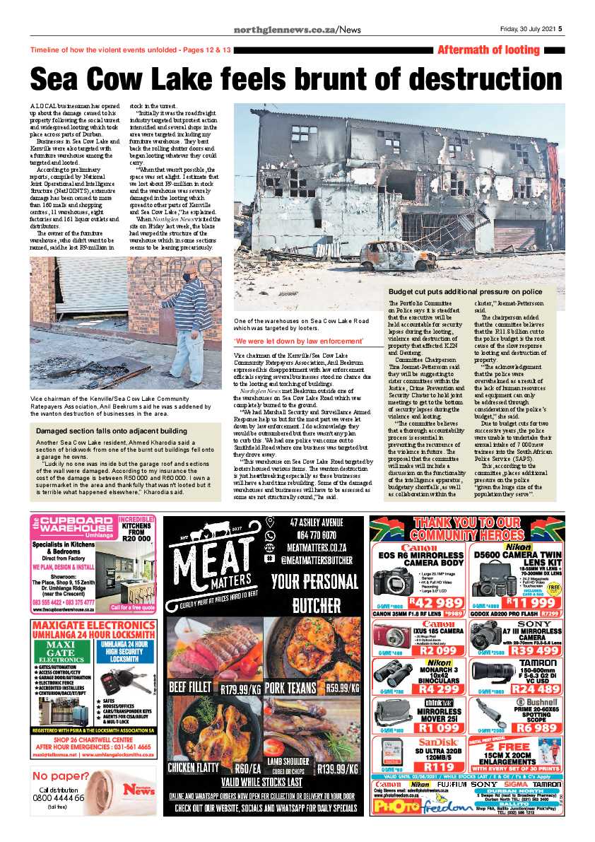 Northglen News 30 July 2021 page 5