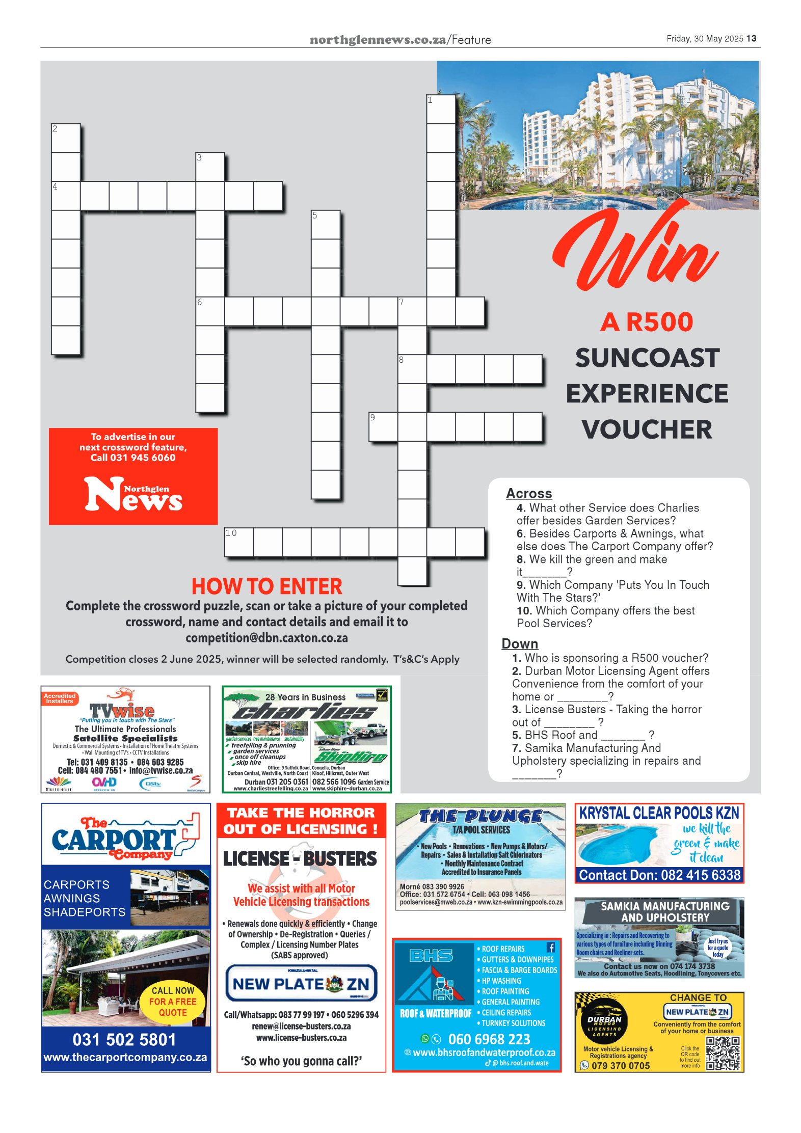Northglen News 30 May 2025 page 13