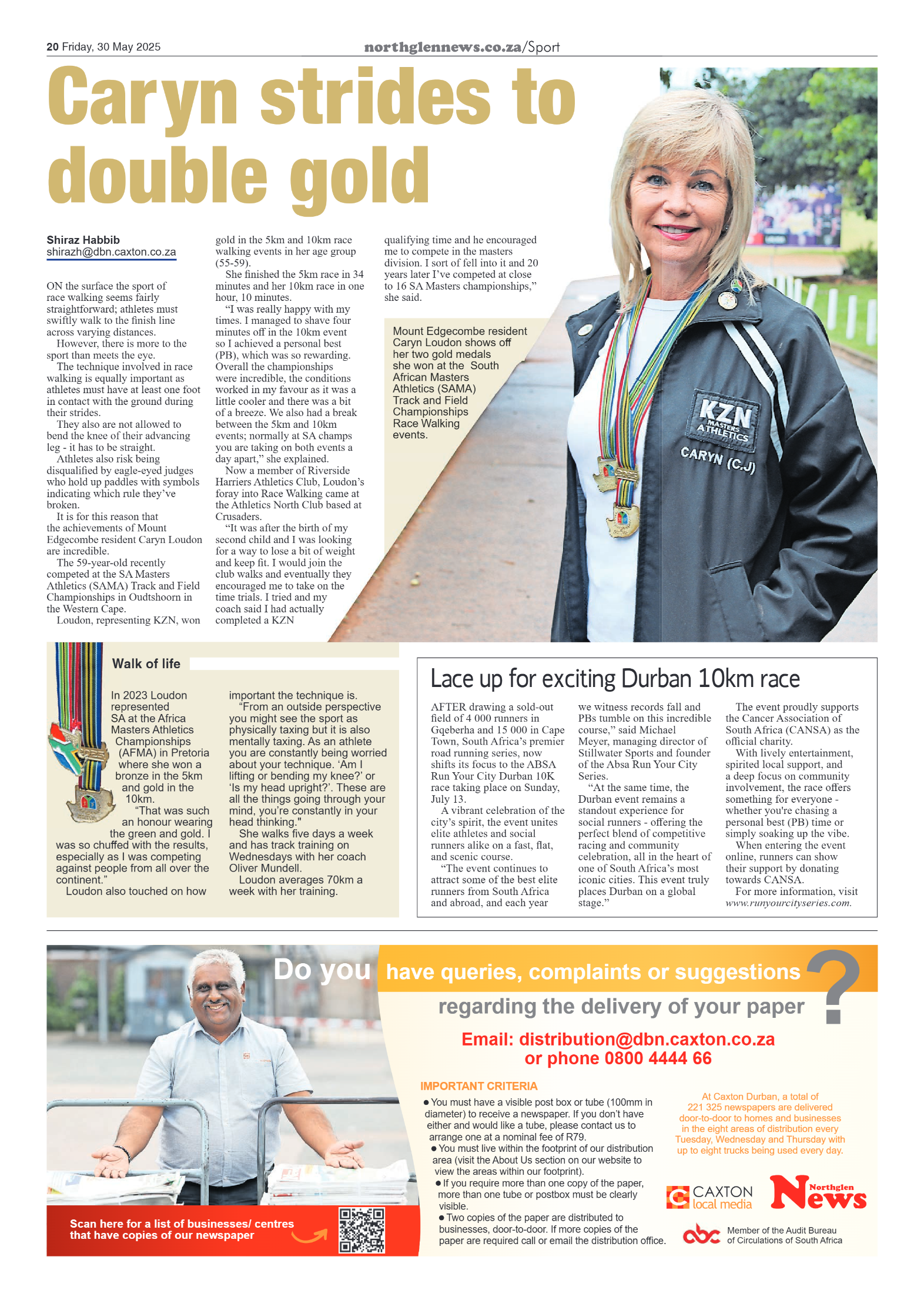 Northglen News 30 May 2025 page 20