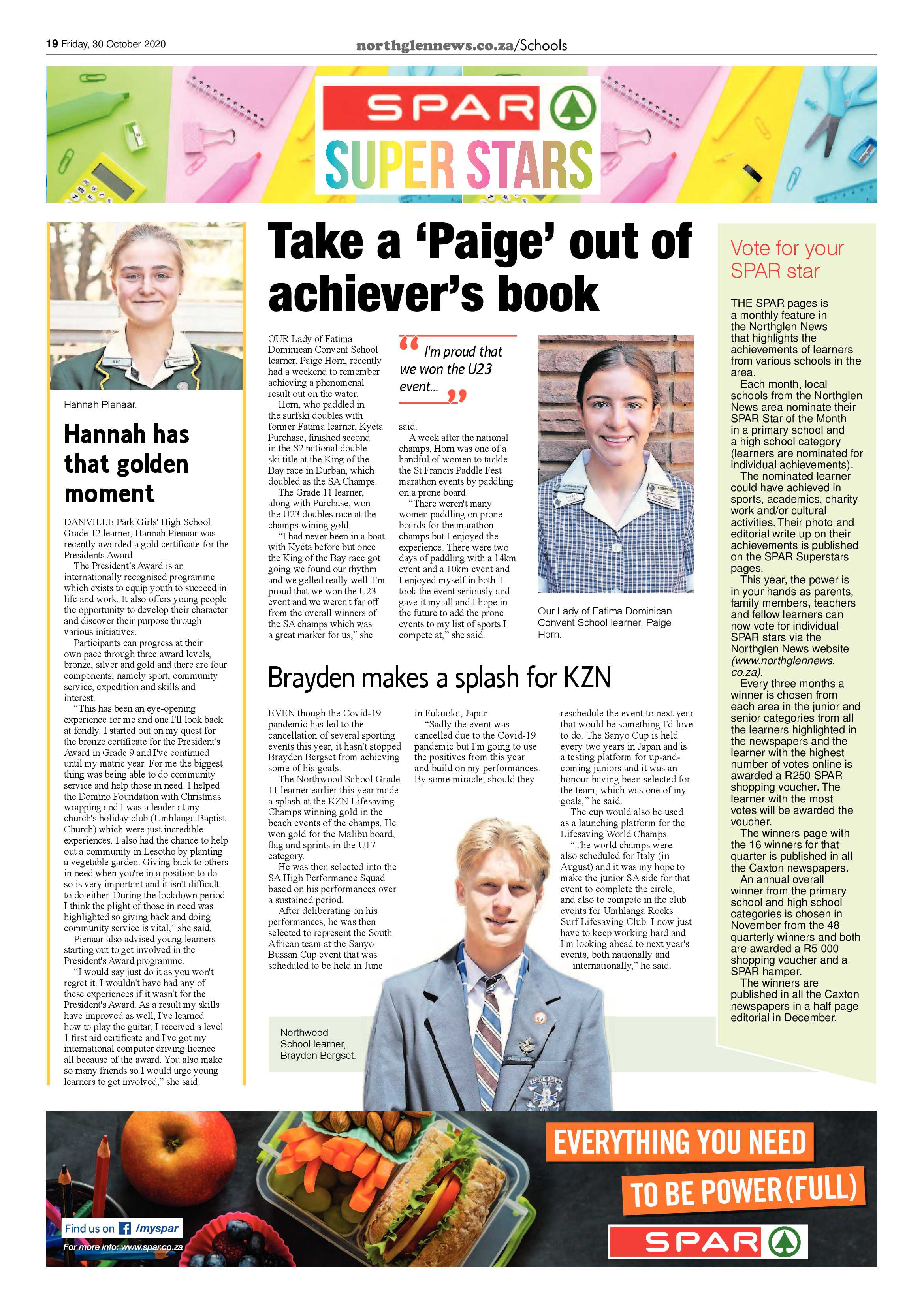 Northglen News 30 October 2020 page 19