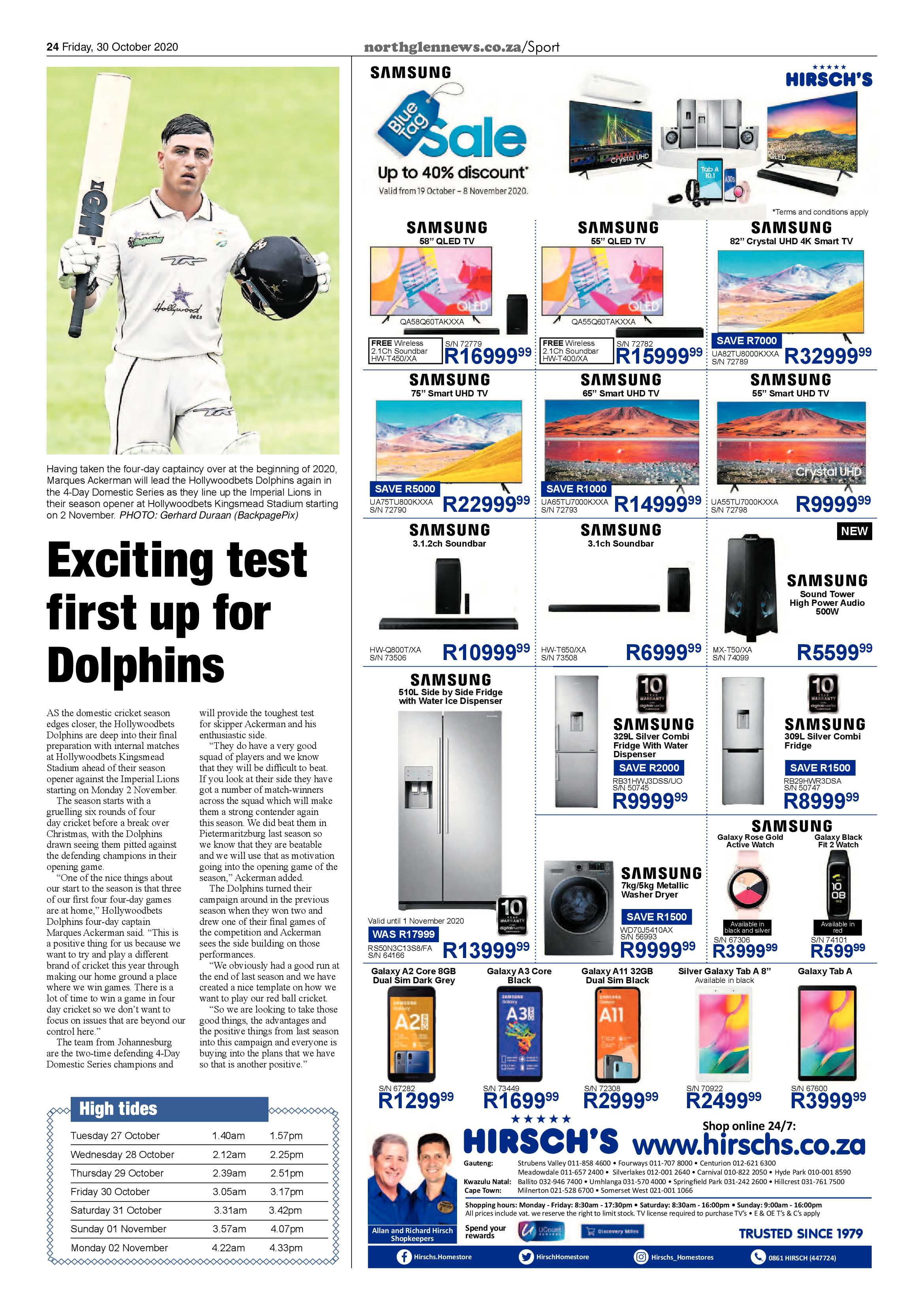 Northglen News 30 October 2020 page 24