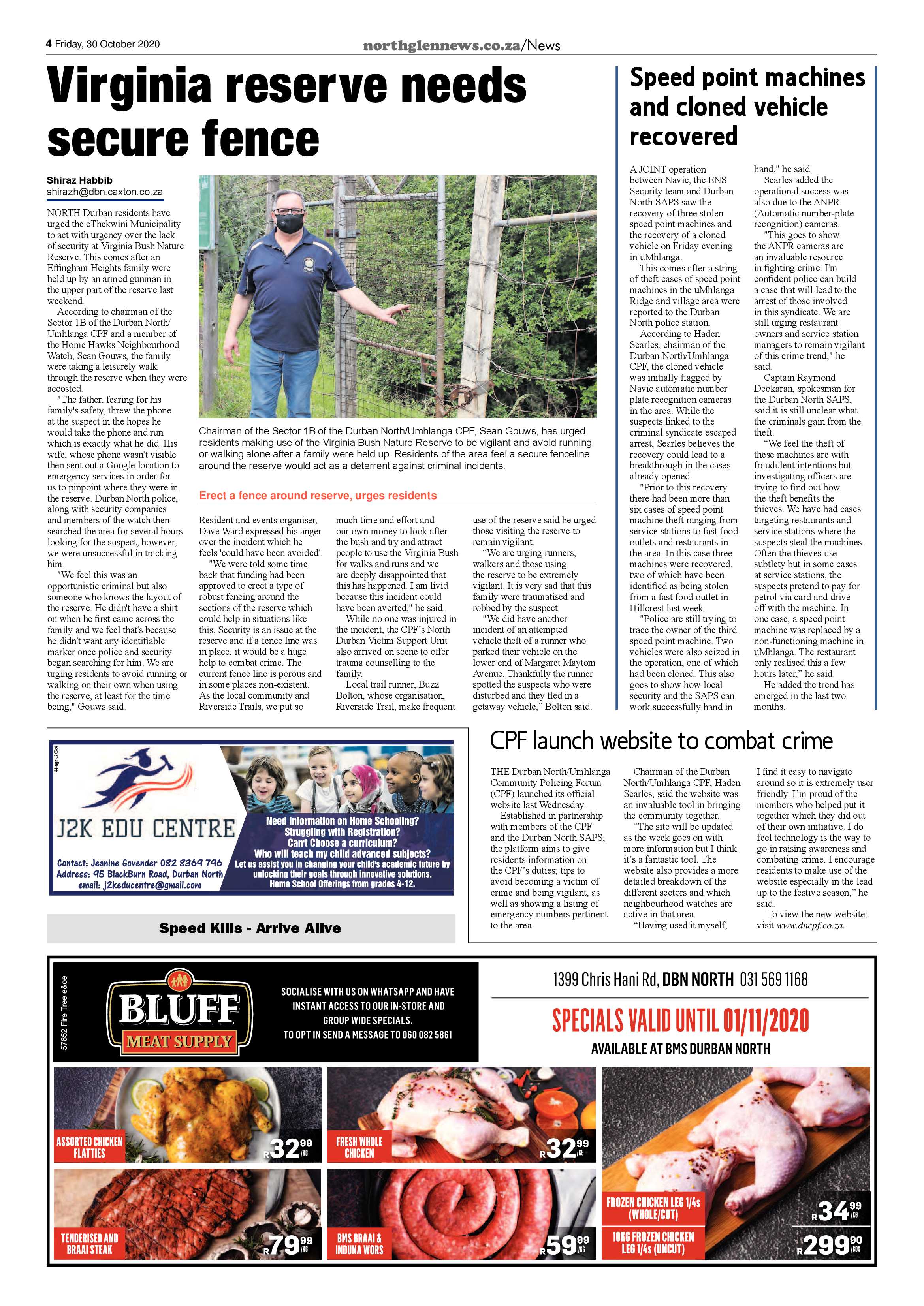 Northglen News 30 October 2020 page 4