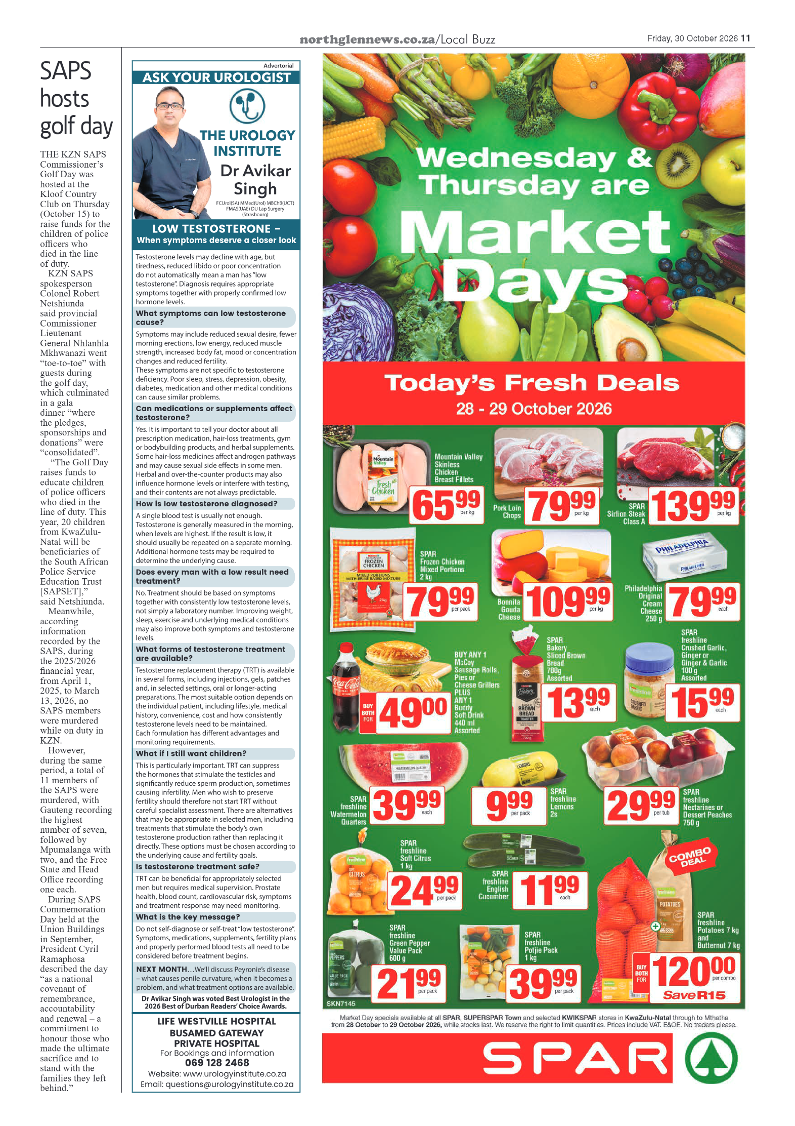 Northglen News 30 October 2026 page 11