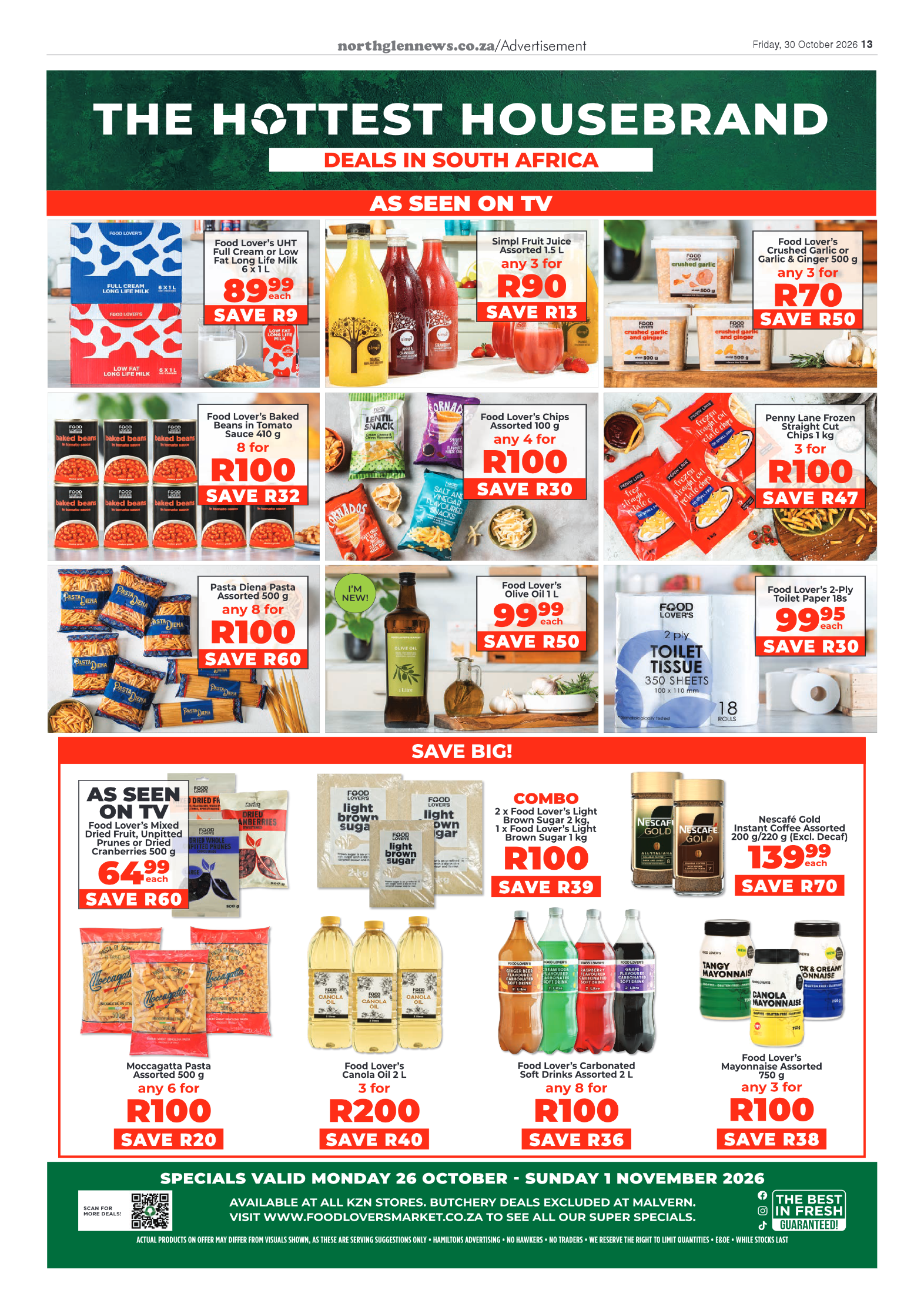 Northglen News 30 October 2026 page 13