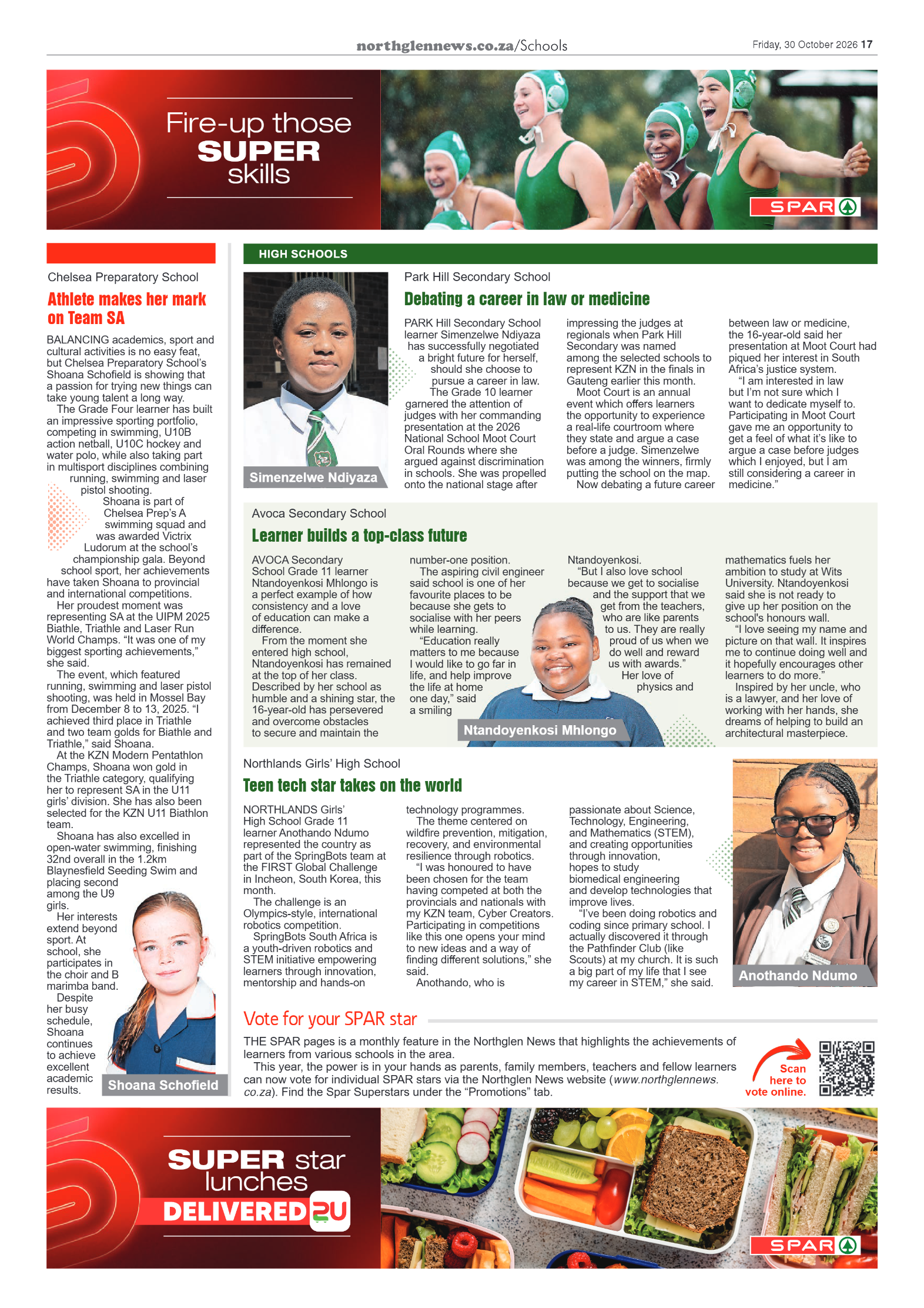 Northglen News 30 October 2026 page 17