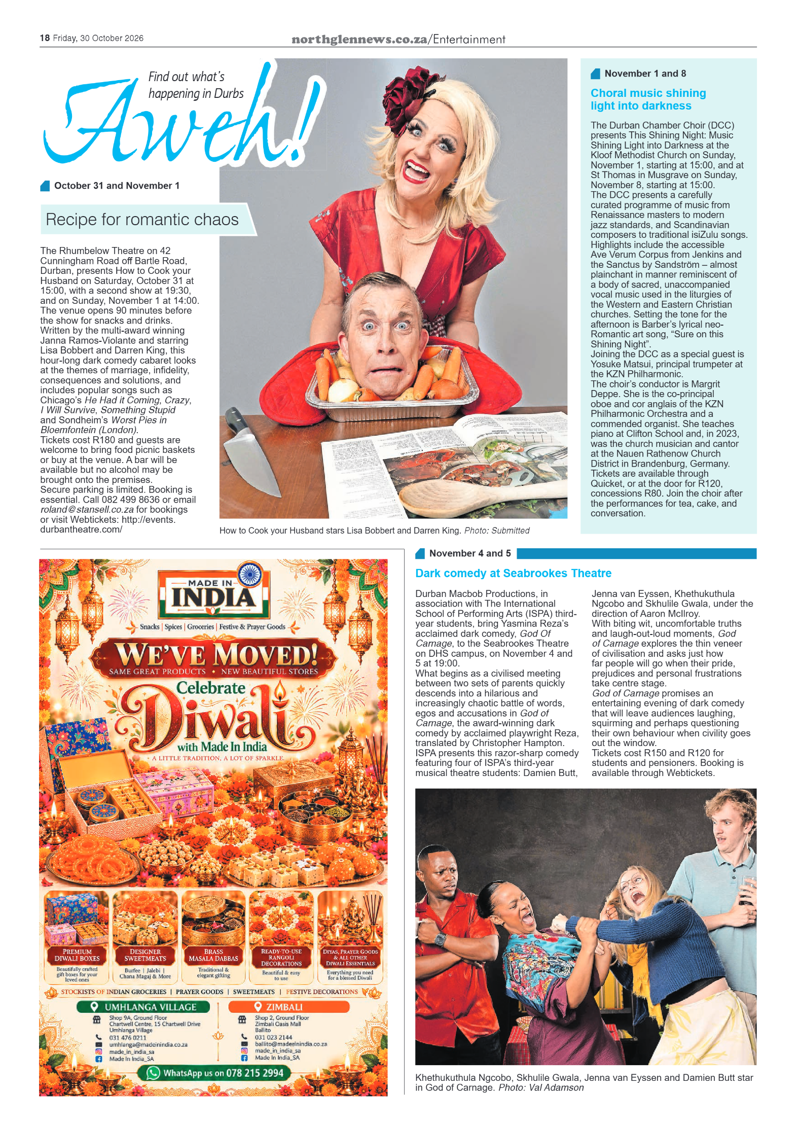 Northglen News 30 October 2026 page 18