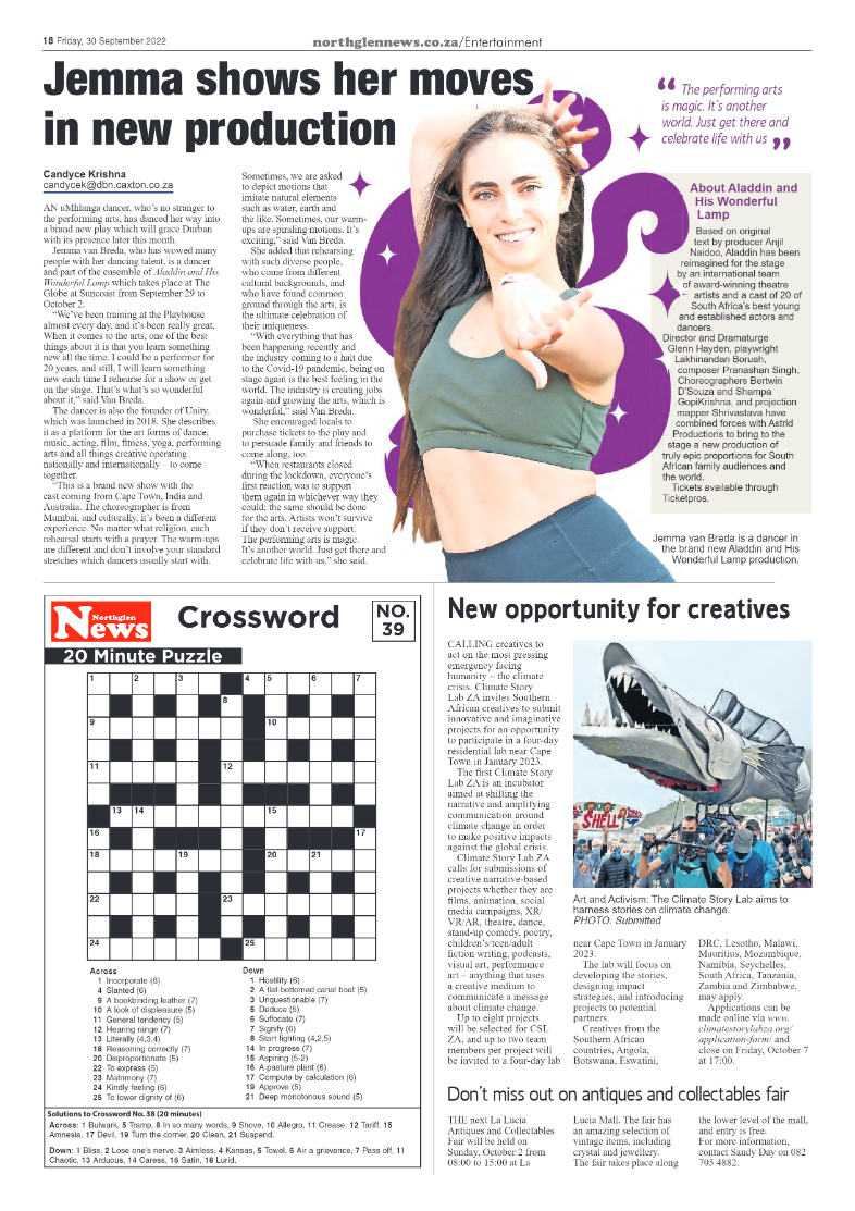 Northglen News 30 September 2022 page 18