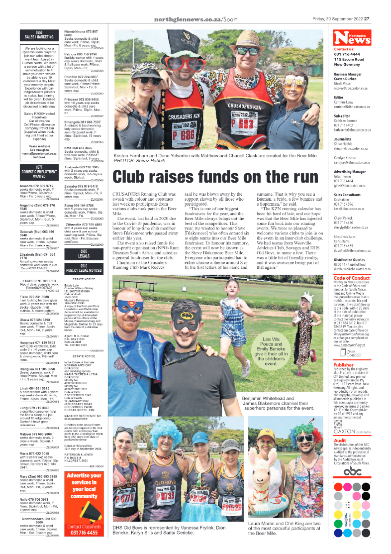 Northglen News 30 September 2022 page 27