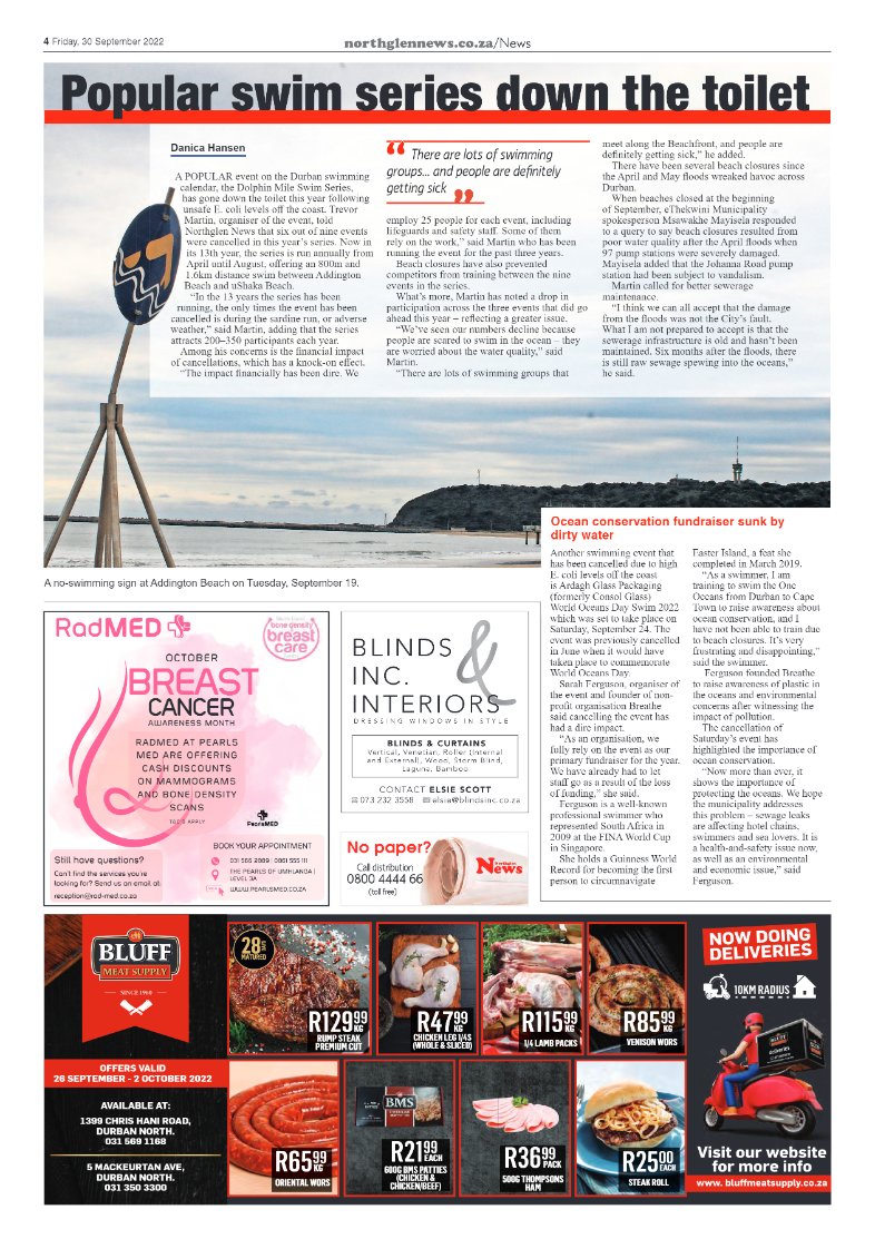 Northglen News 30 September 2022 page 4