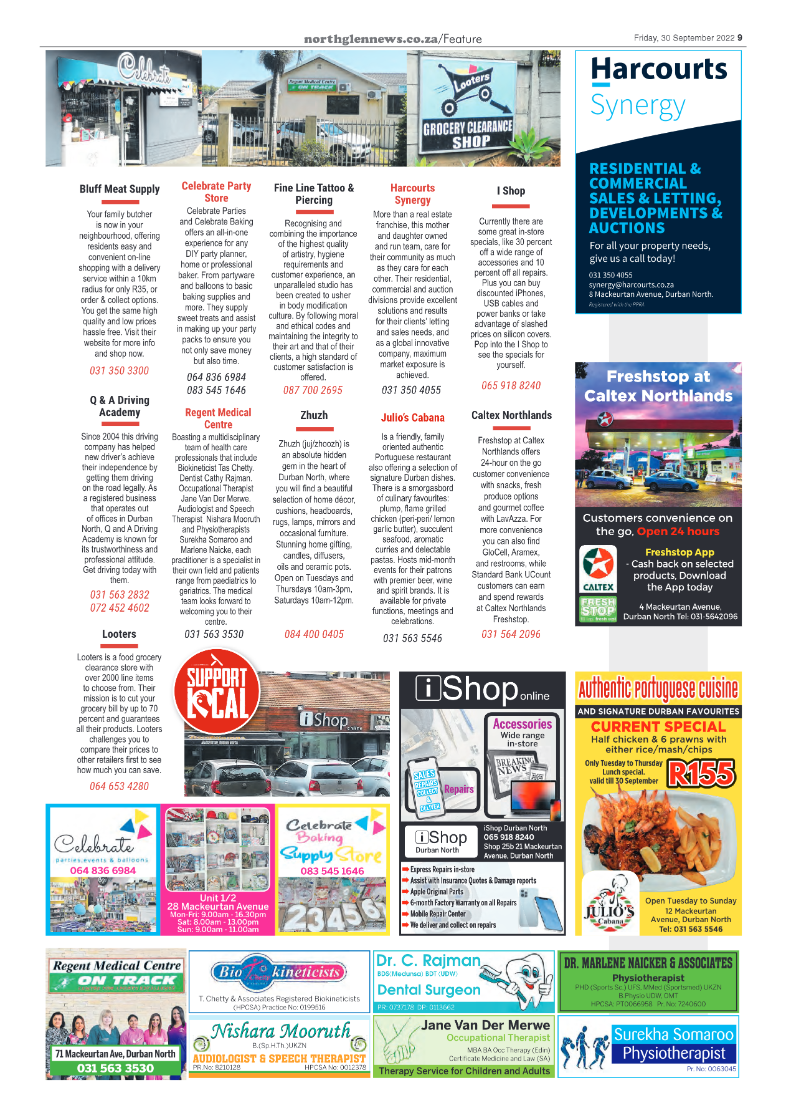 Northglen News 30 September 2022 page 9