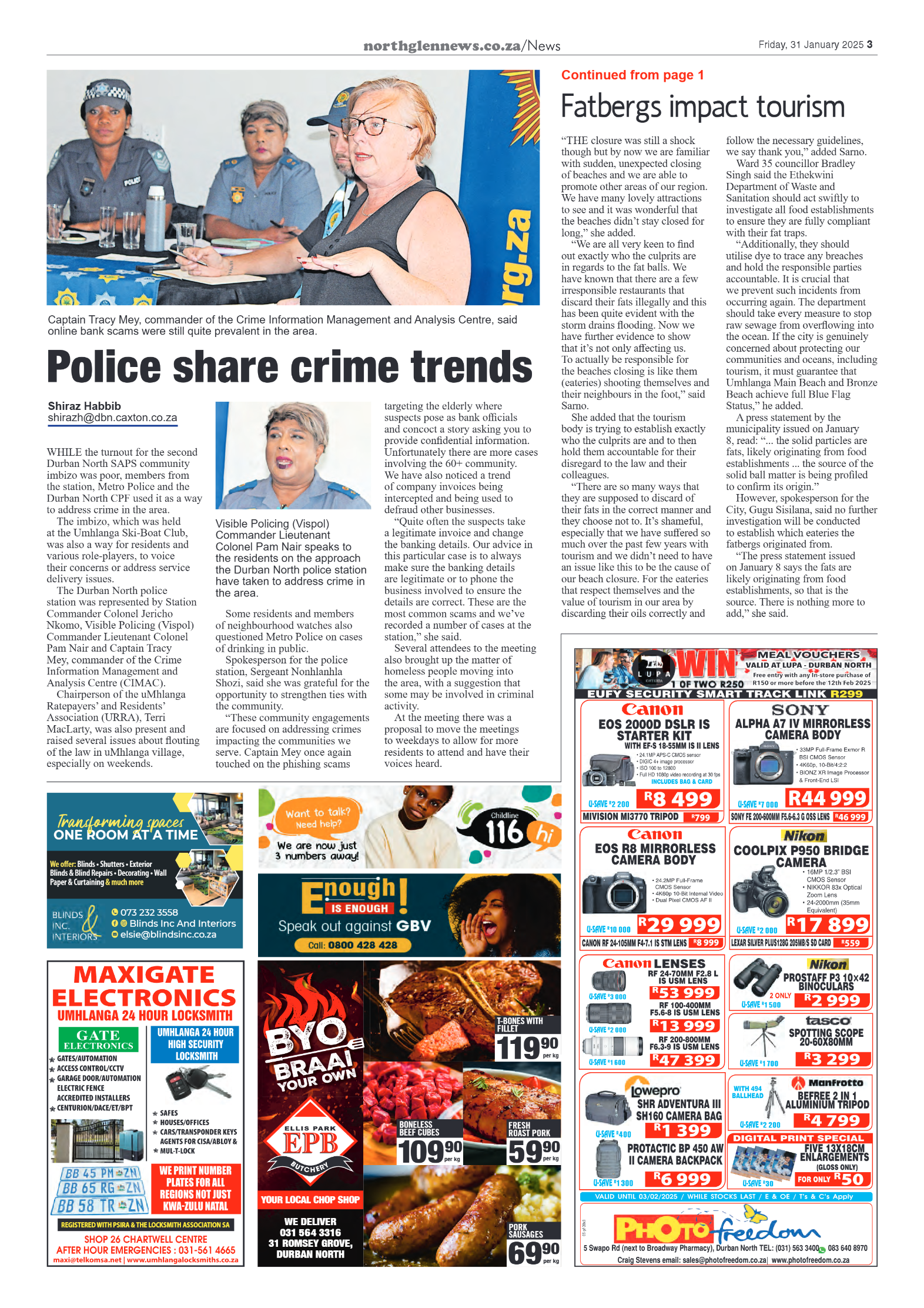 Northglen News 31 January 2025 page 3