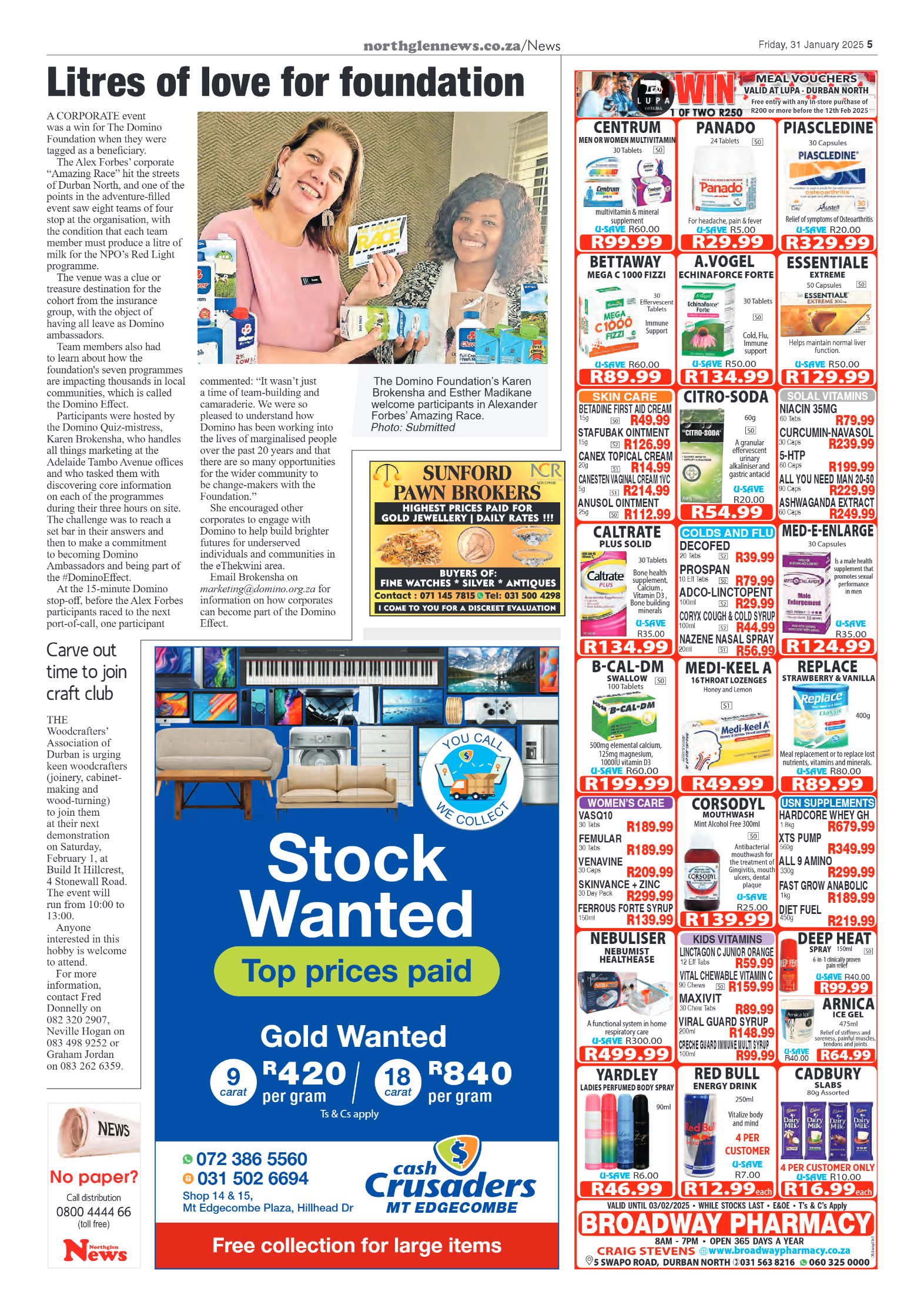 Northglen News 31 January 2025 page 5