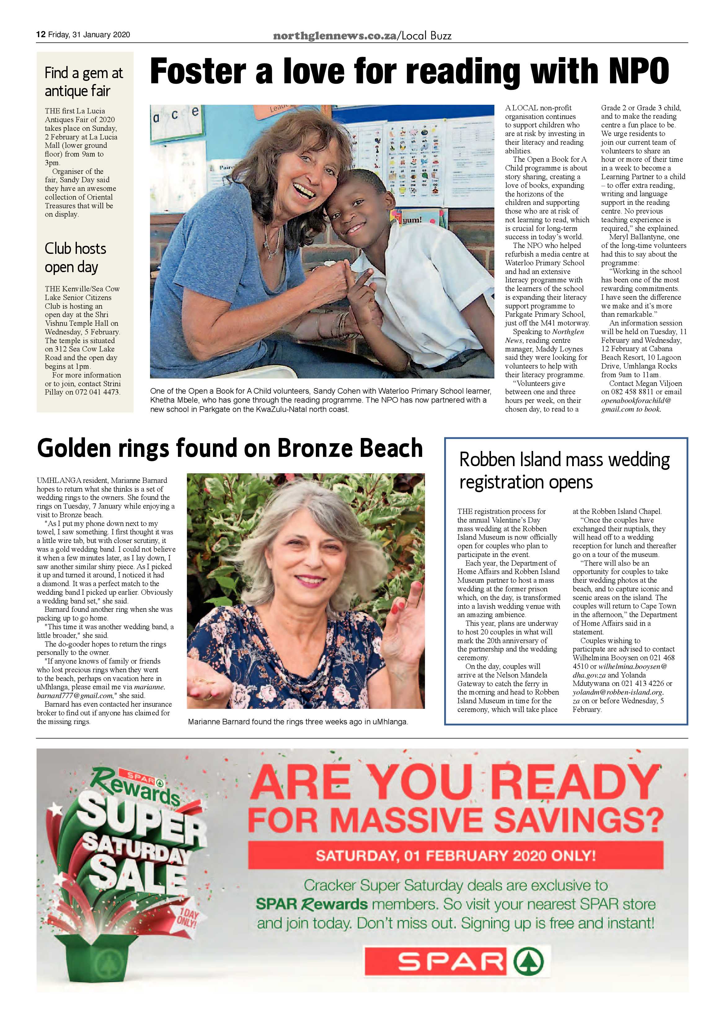 Northglen News 31 Jaunary 20202 page 12