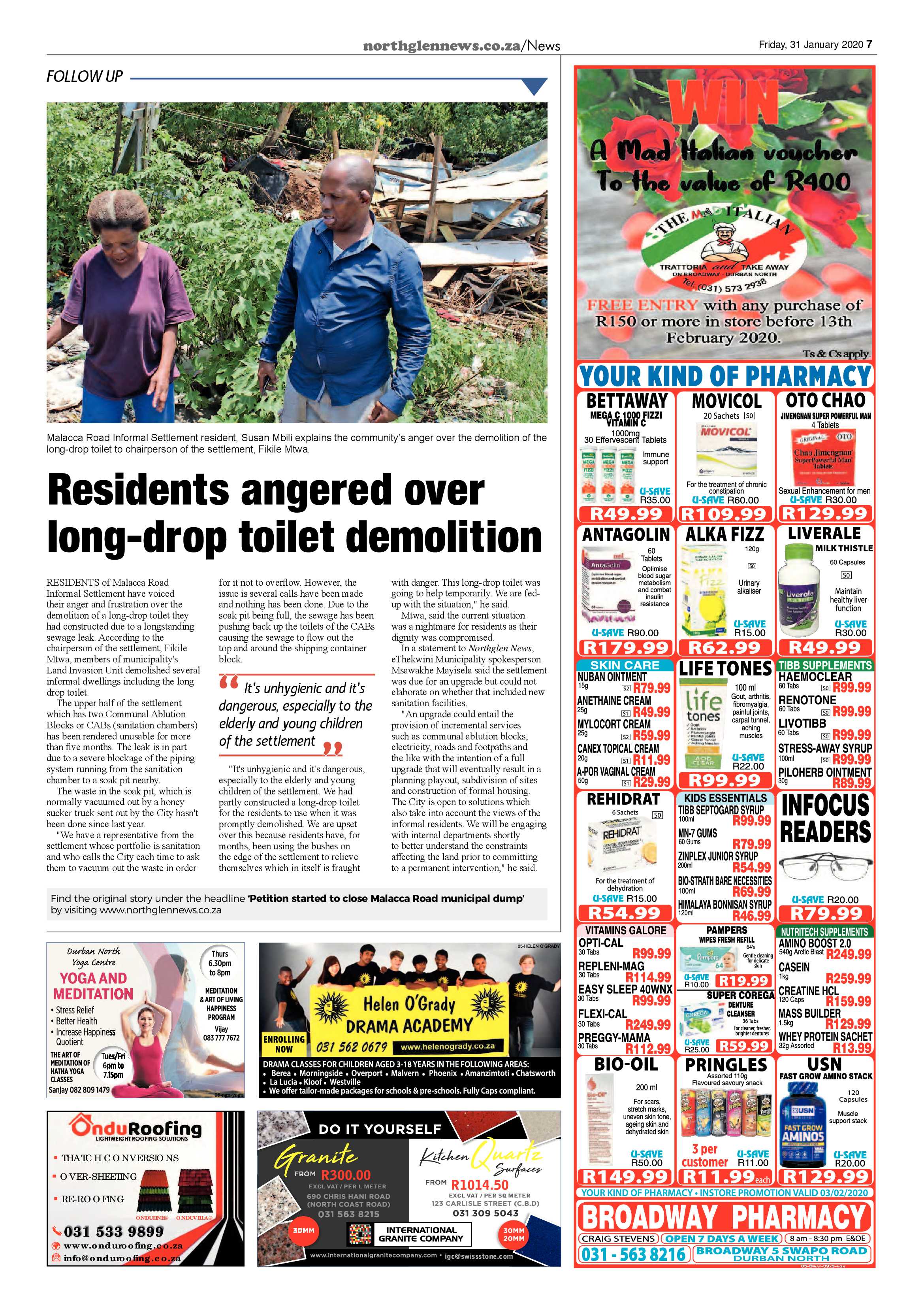 Northglen News 31 Jaunary 20202 page 7