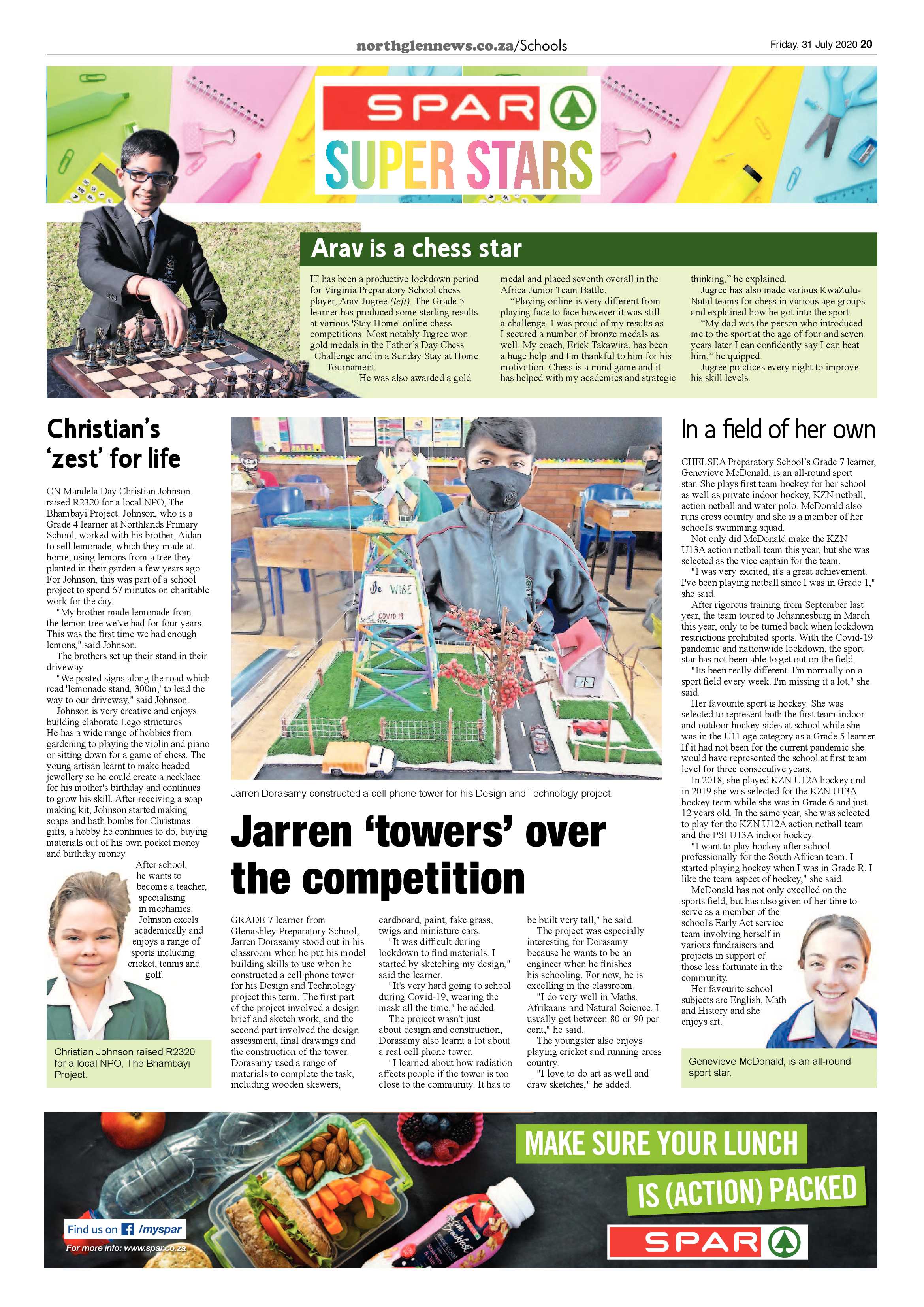Northglen News 31 July 2020 page 20