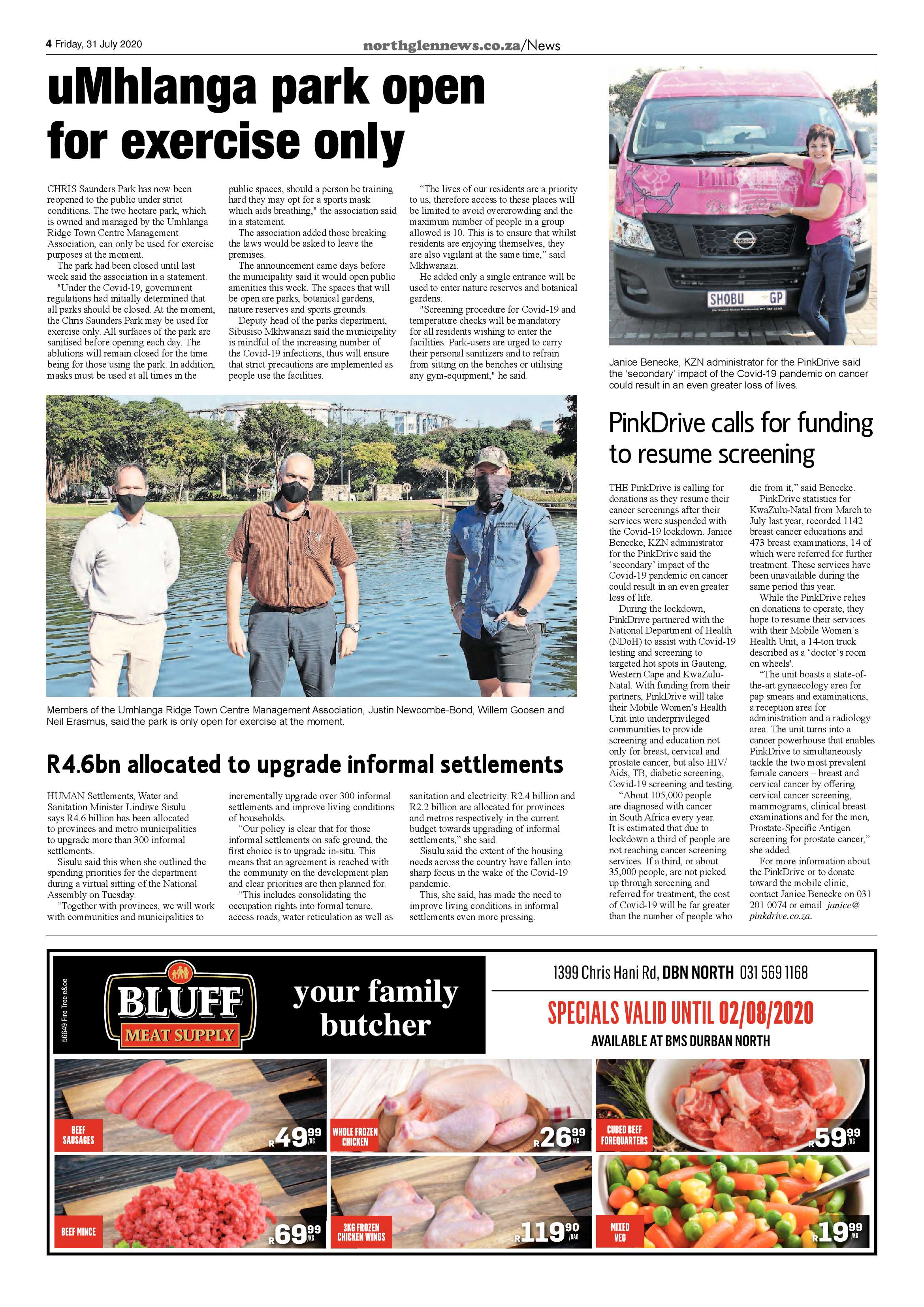 Northglen News 31 July 2020 page 4