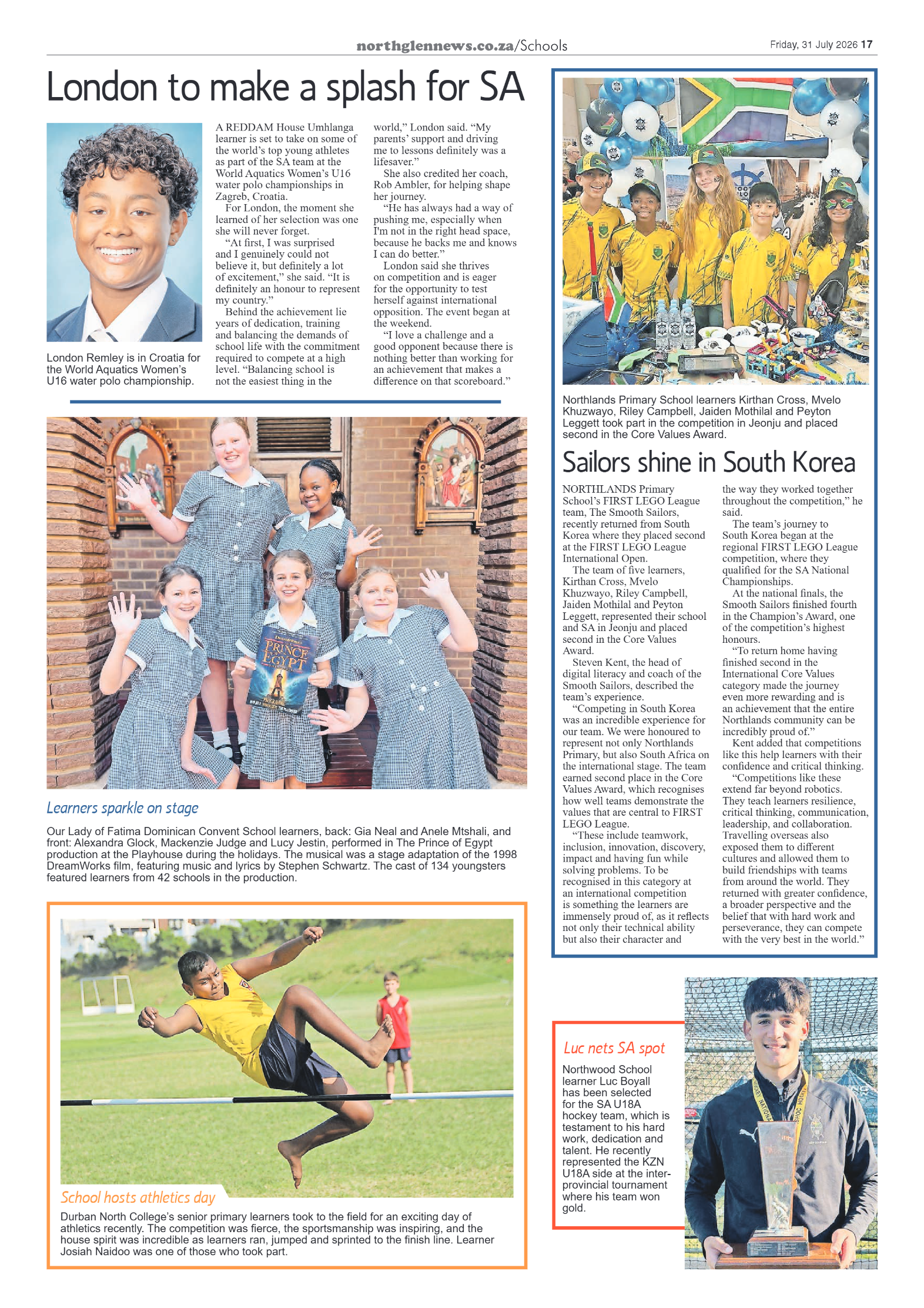 Northglen News 31 July 2026 page 17