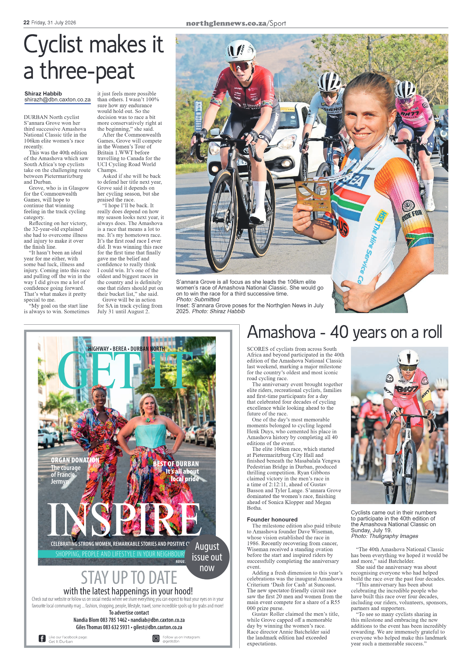 Northglen News 31 July 2026 page 22