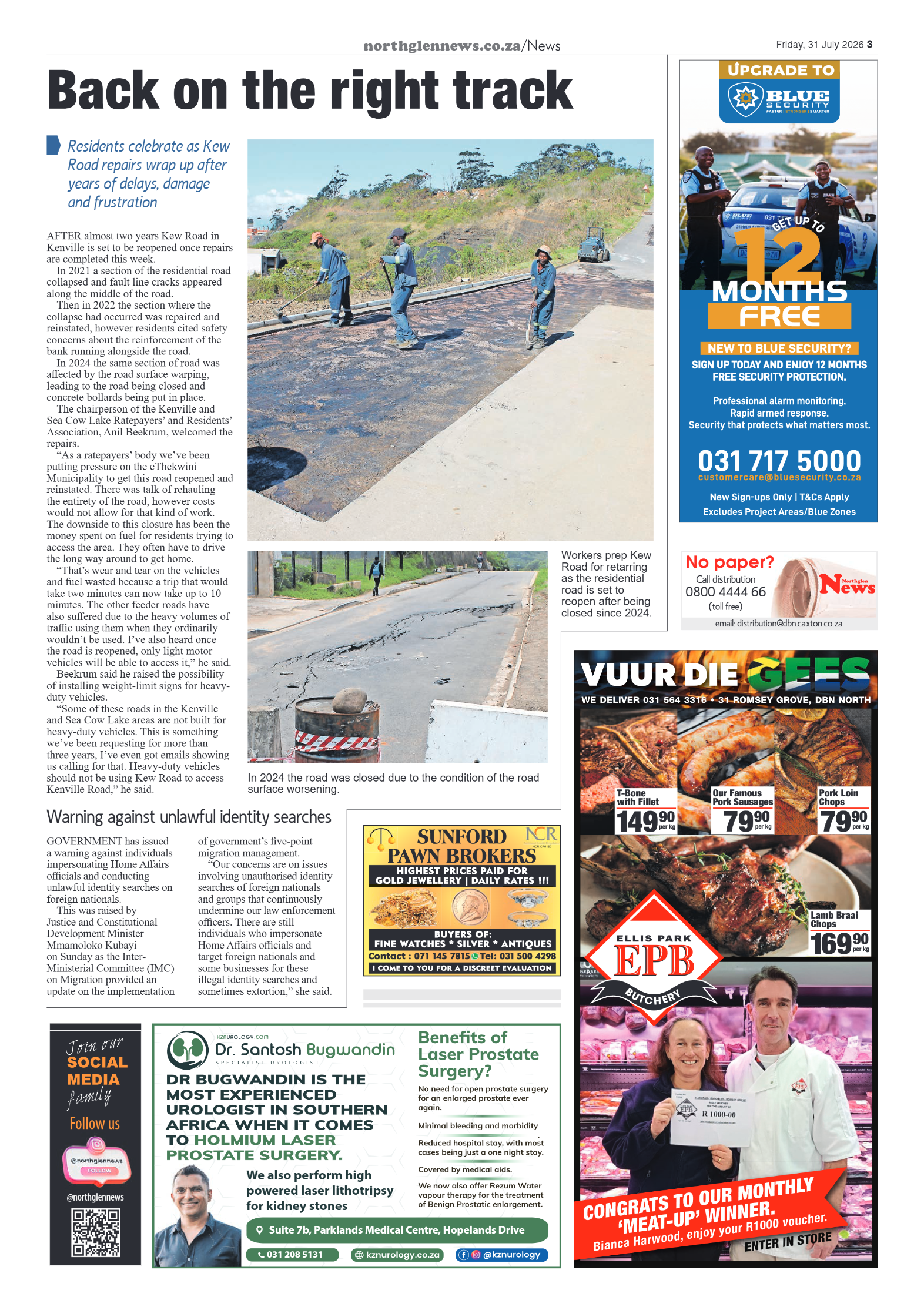 Northglen News 31 July 2026 page 3