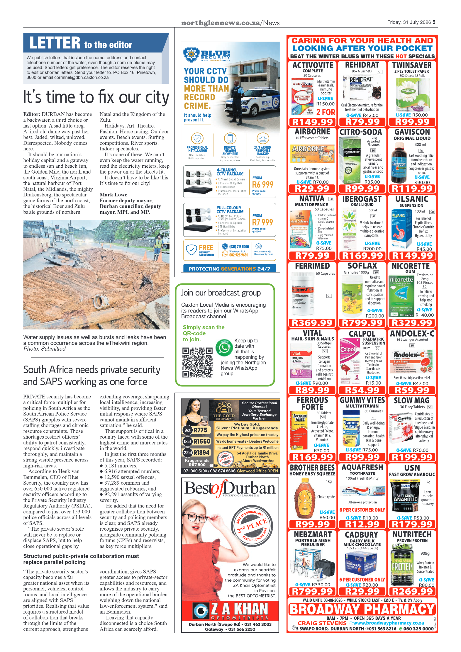 Northglen News 31 July 2026 page 5