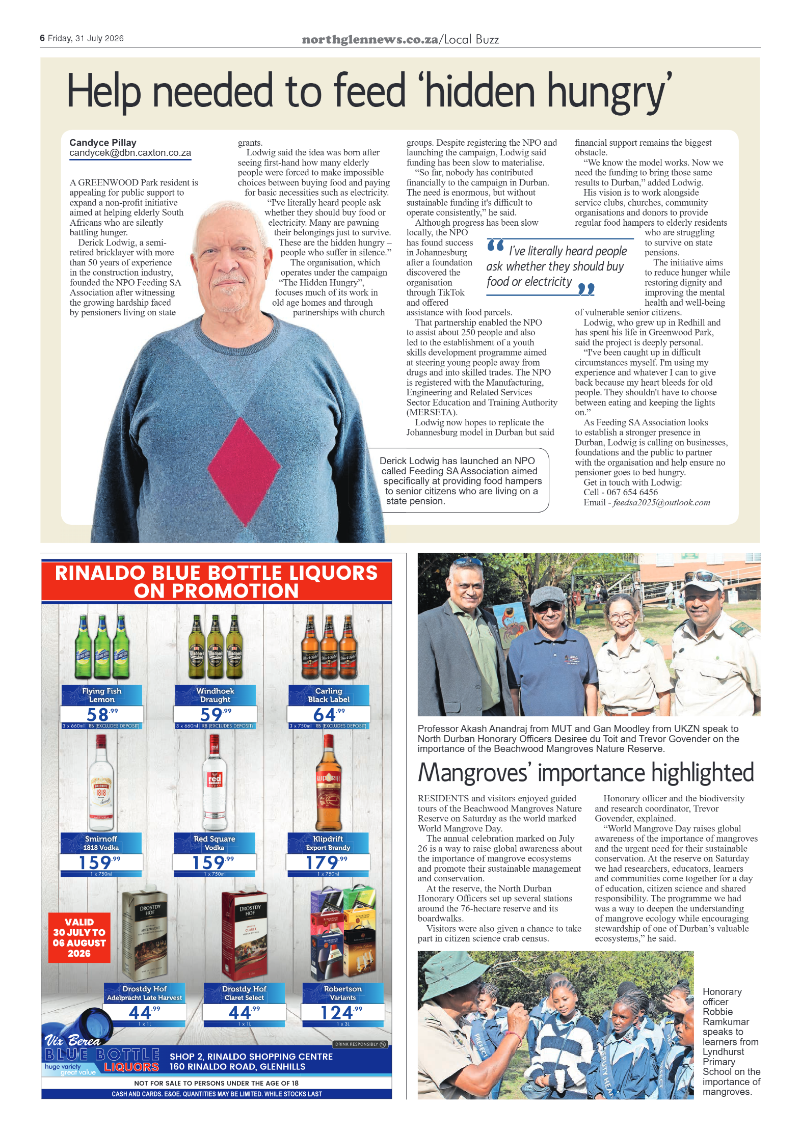 Northglen News 31 July 2026 page 6