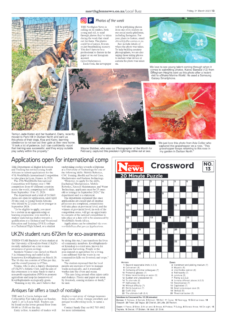 Northglen News 31 March 2023 page 13