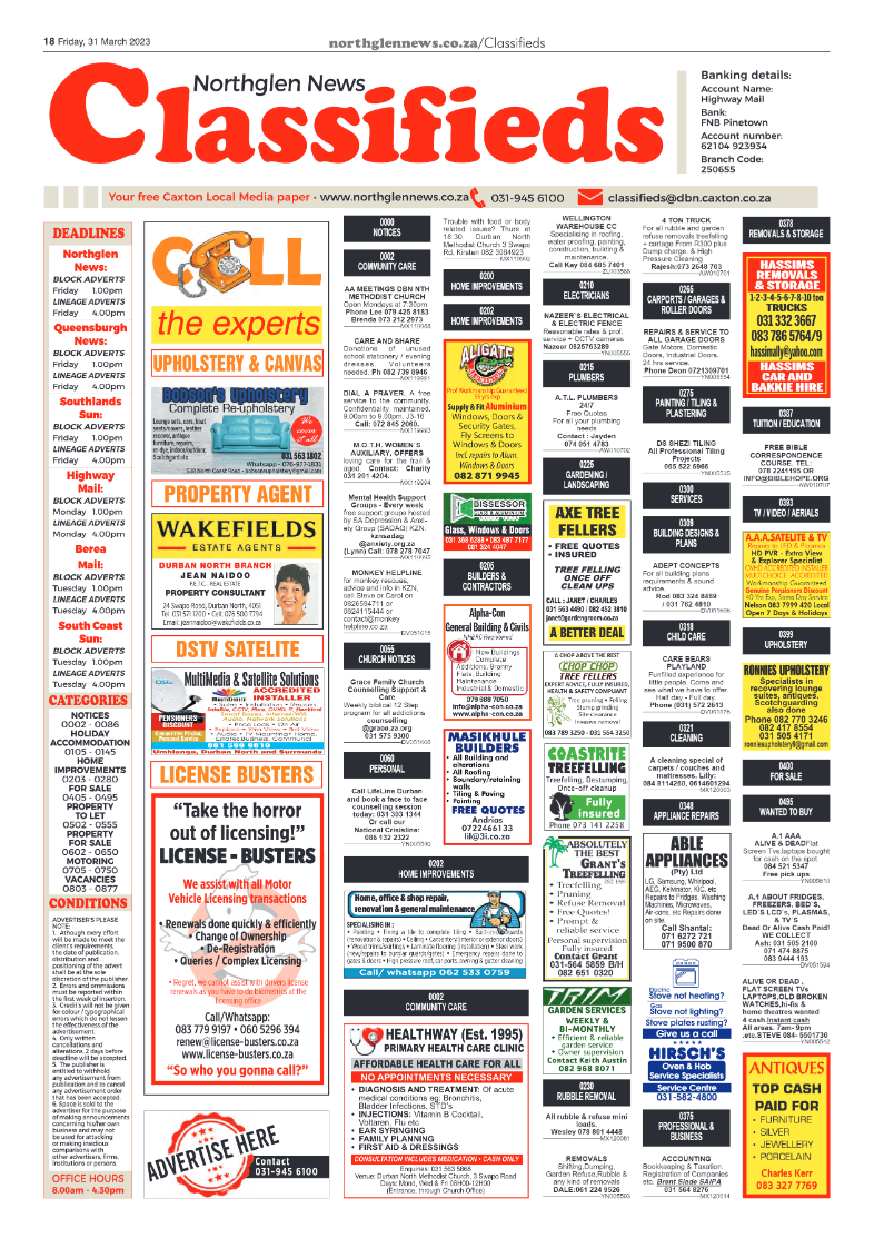Northglen News 31 March 2023 page 18