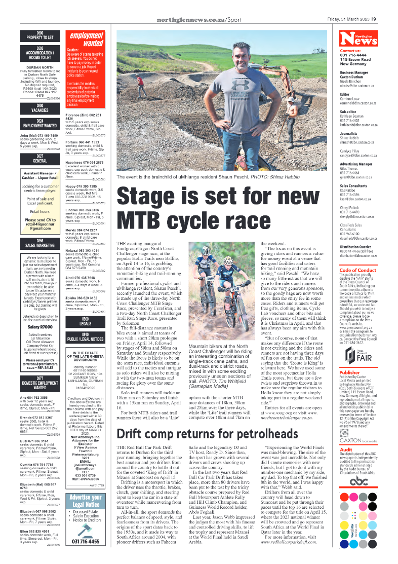 Northglen News 31 March 2023 page 19