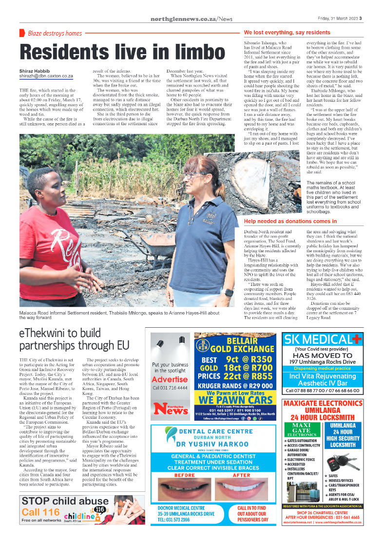 Northglen News 31 March 2023 page 3
